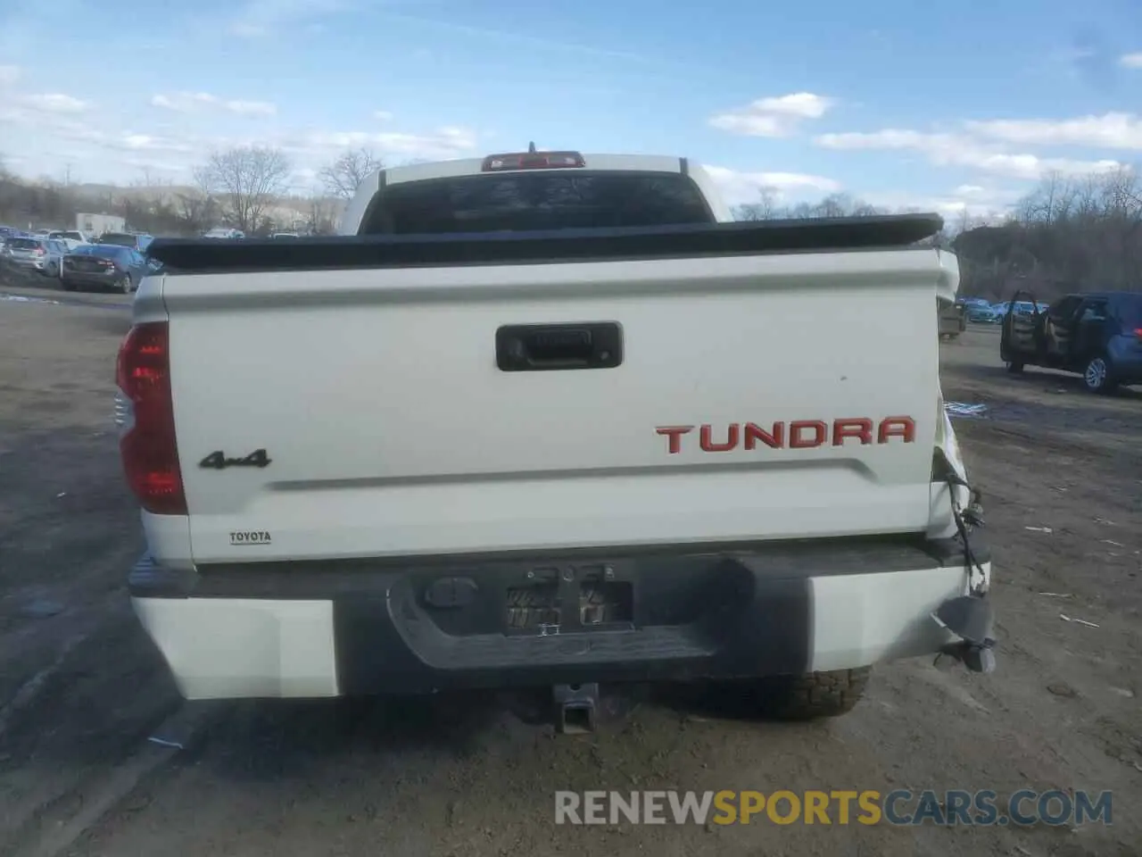 6 Photograph of a damaged car 5TFDY5F12MX015846 TOYOTA TUNDRA 2021