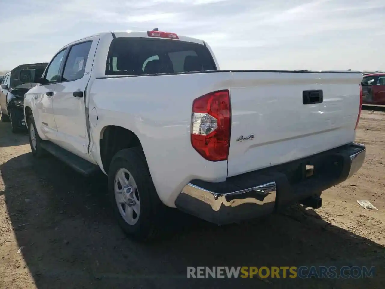 3 Photograph of a damaged car 5TFDY5F12MX018262 TOYOTA TUNDRA 2021