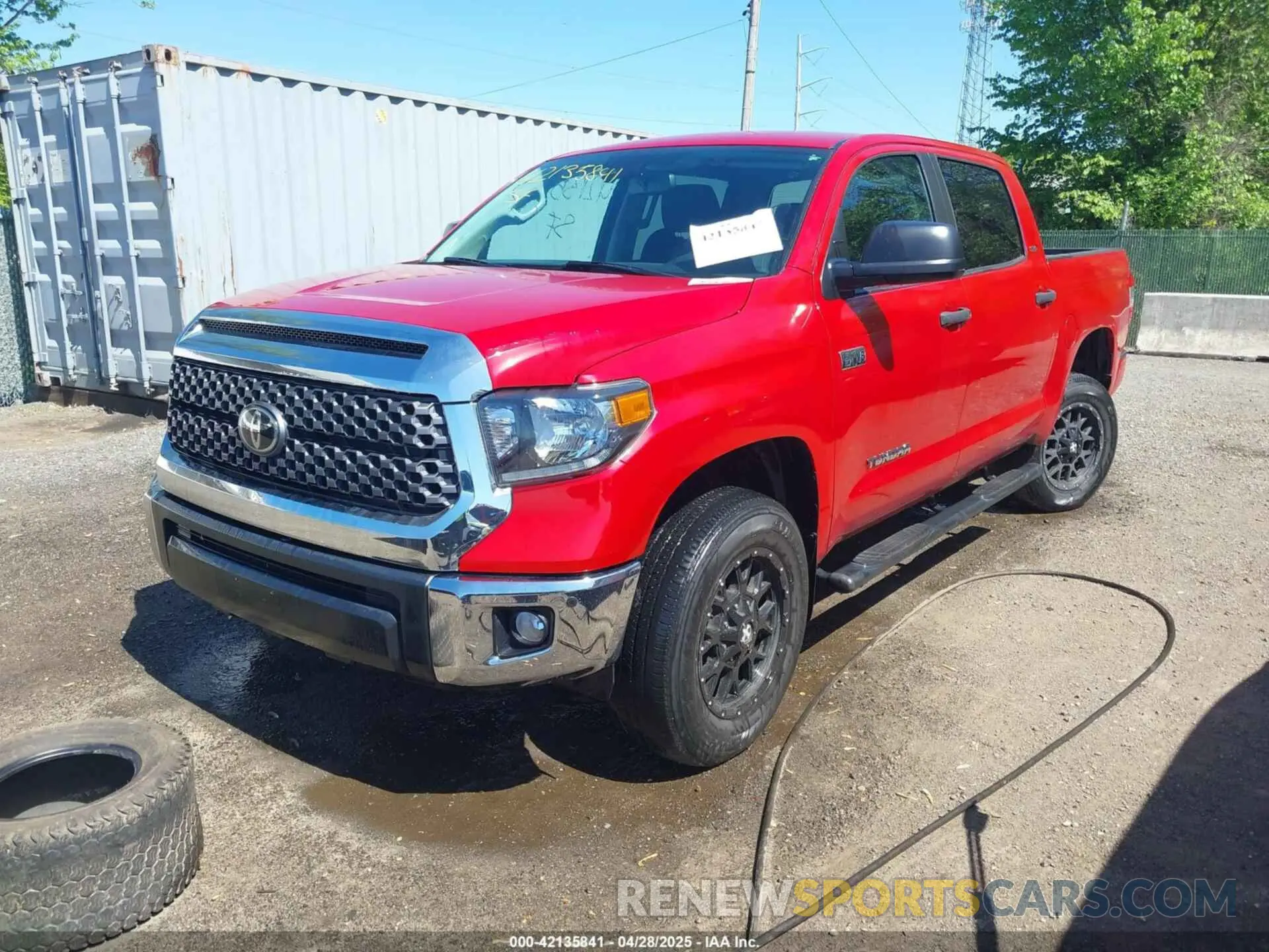 2 Photograph of a damaged car 5TFDY5F12MX977368 TOYOTA TUNDRA 2021