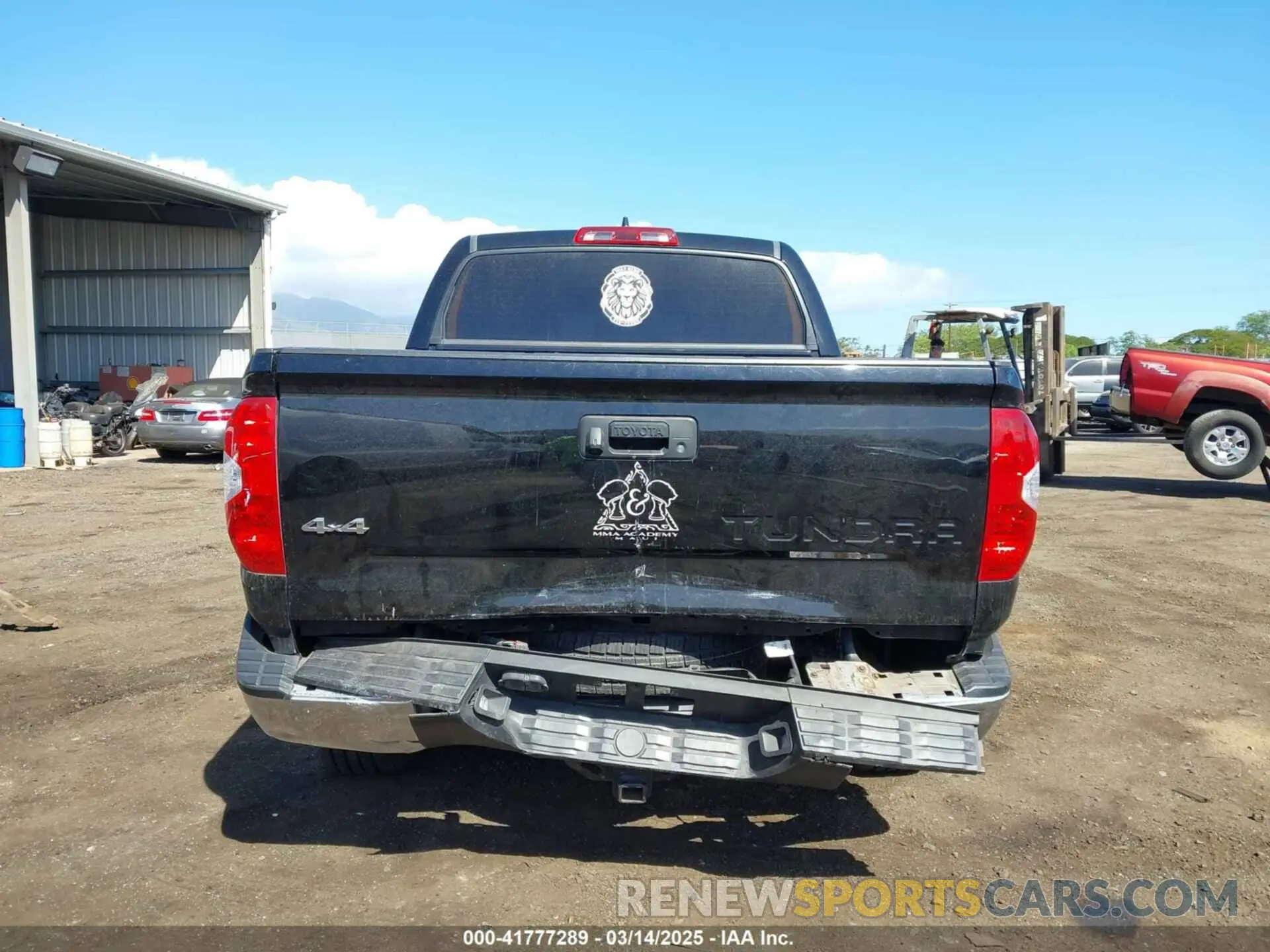 6 Photograph of a damaged car 5TFDY5F13MX002281 TOYOTA TUNDRA 2021