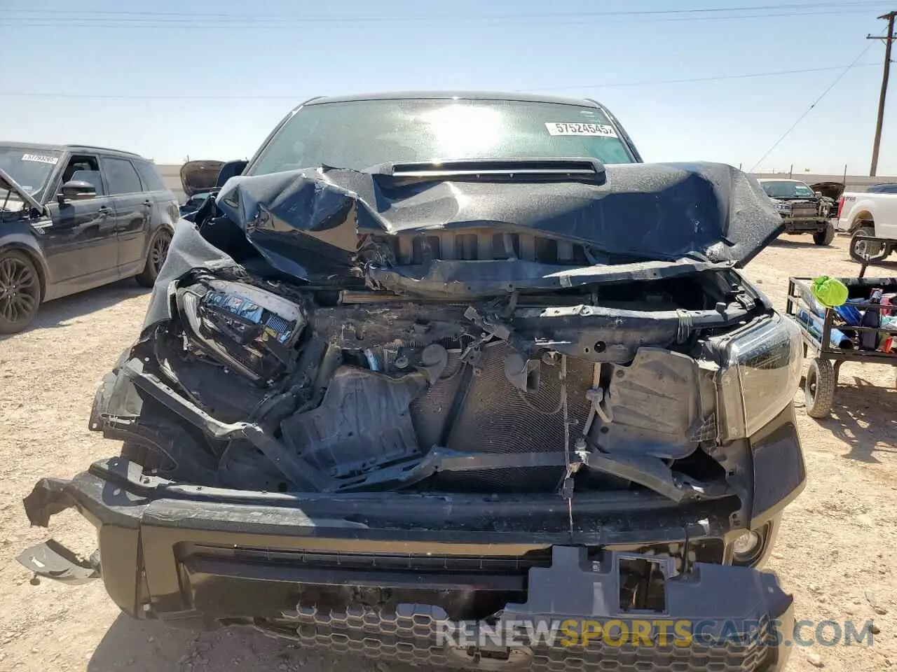 5 Photograph of a damaged car 5TFDY5F13MX973717 TOYOTA TUNDRA 2021