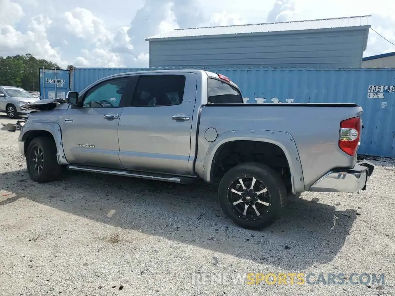 2 Photograph of a damaged car 5TFDY5F14MX963262 TOYOTA TUNDRA 2021