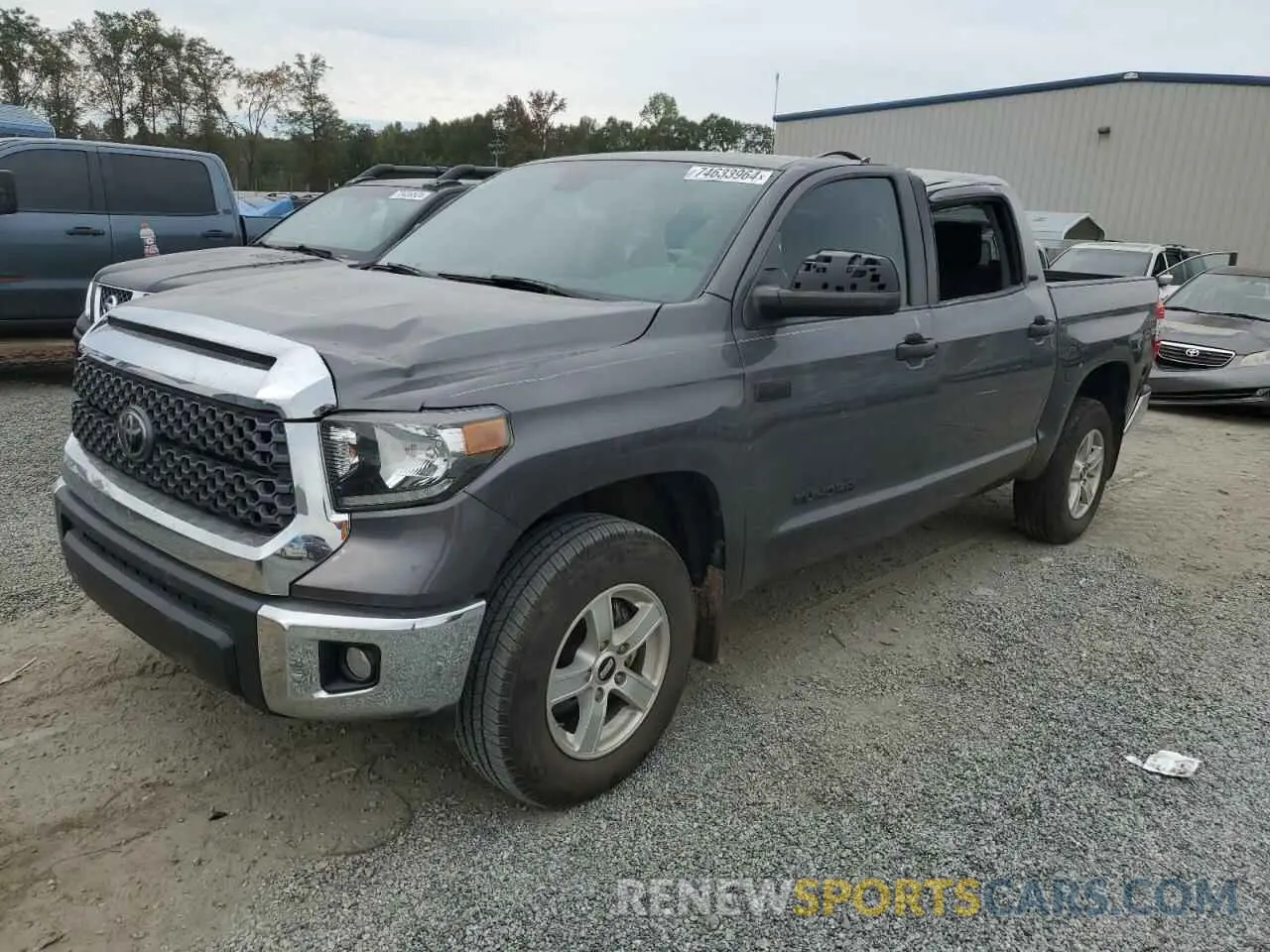 1 Photograph of a damaged car 5TFDY5F14MX965450 TOYOTA TUNDRA 2021