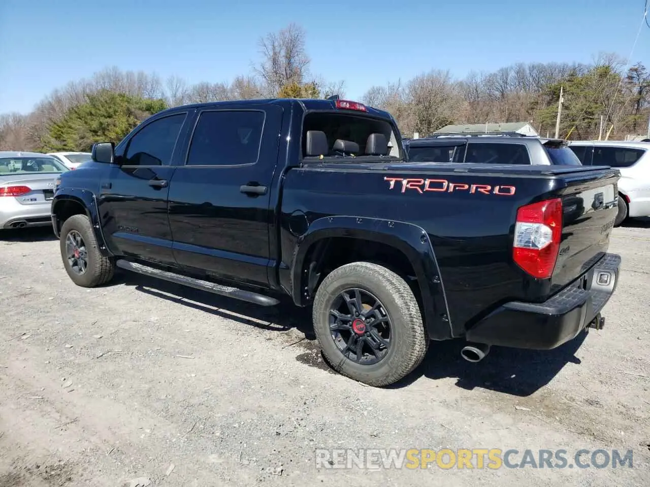 2 Photograph of a damaged car 5TFDY5F14MX965660 TOYOTA TUNDRA 2021