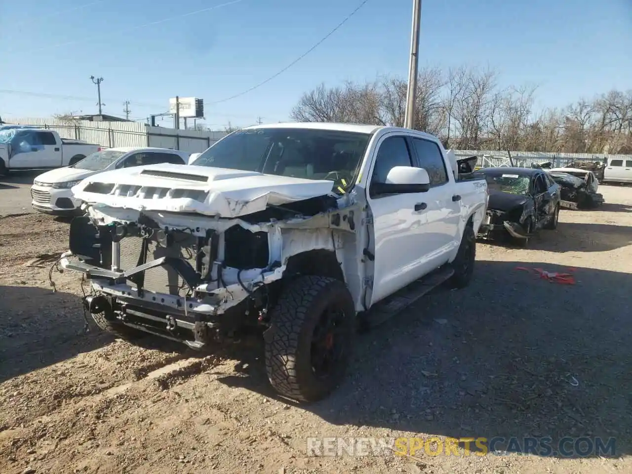 9 Photograph of a damaged car 5TFDY5F14MX991286 TOYOTA TUNDRA 2021