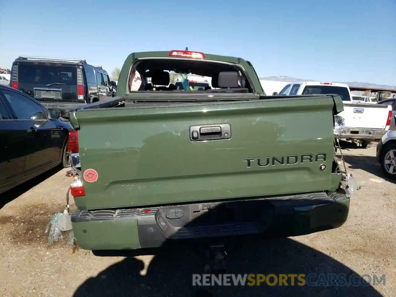 6 Photograph of a damaged car 5TFDY5F15MX967370 TOYOTA TUNDRA 2021