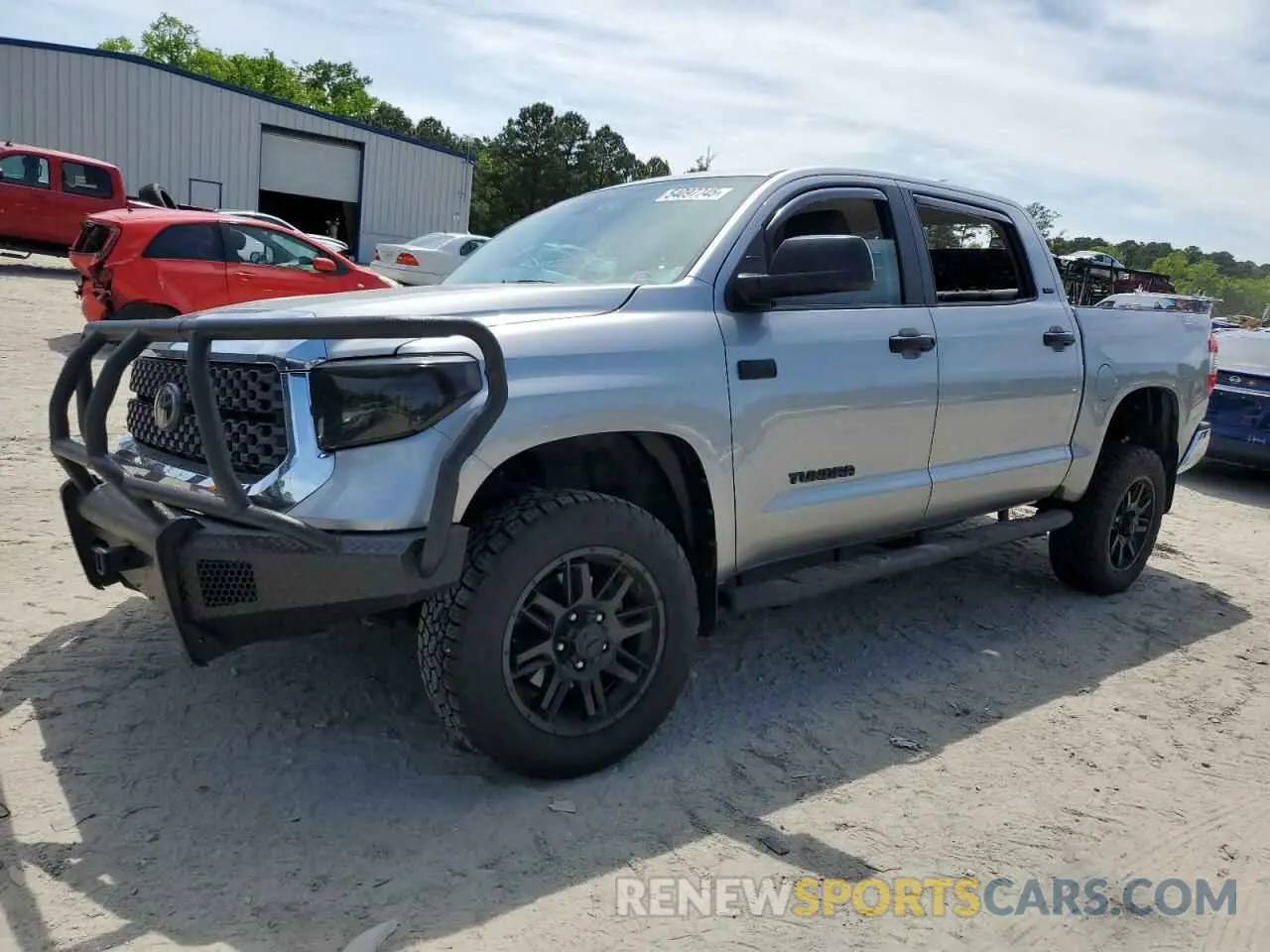 1 Photograph of a damaged car 5TFDY5F15MX972052 TOYOTA TUNDRA 2021