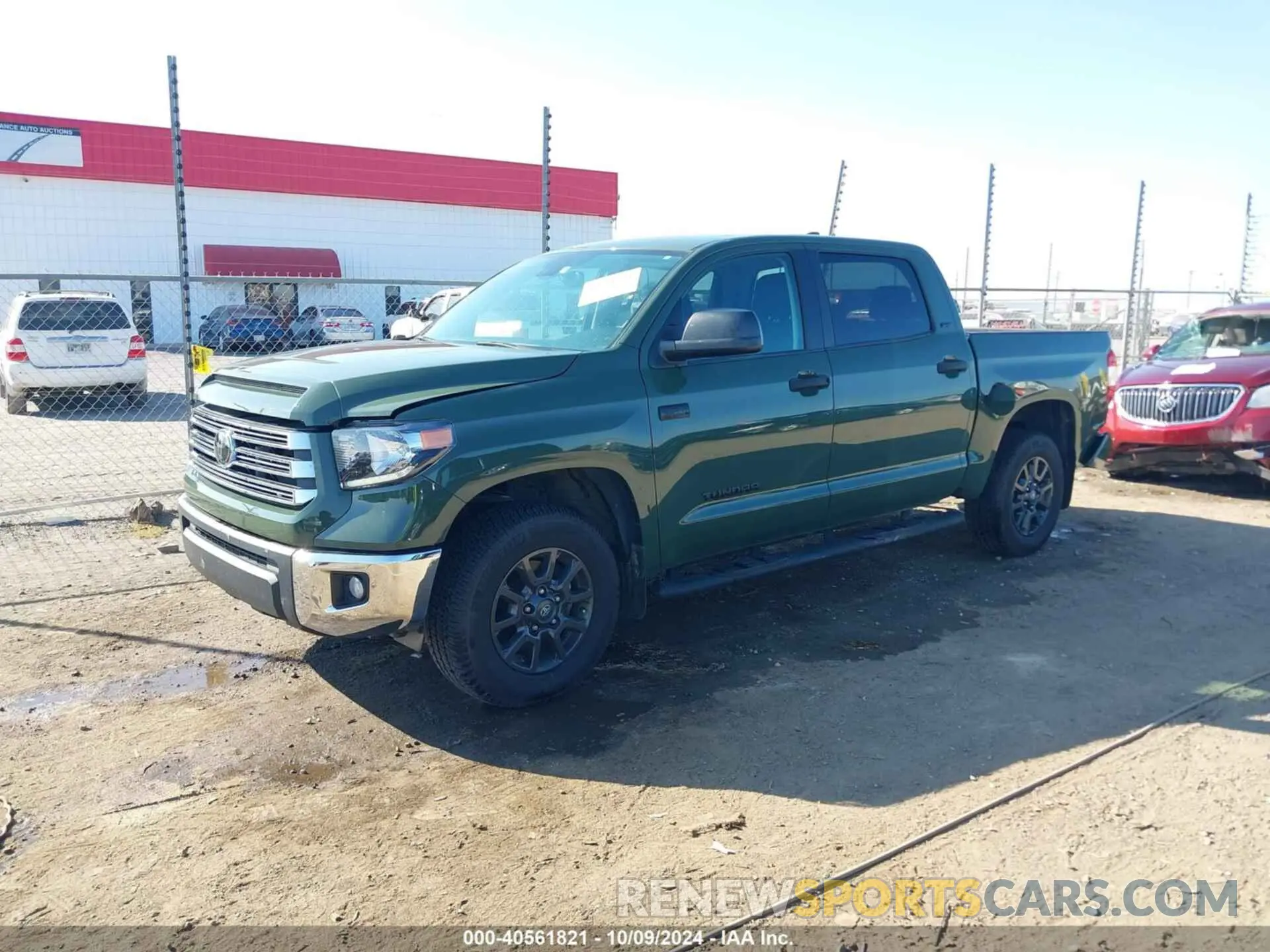 2 Photograph of a damaged car 5TFDY5F15MX989207 TOYOTA TUNDRA 2021