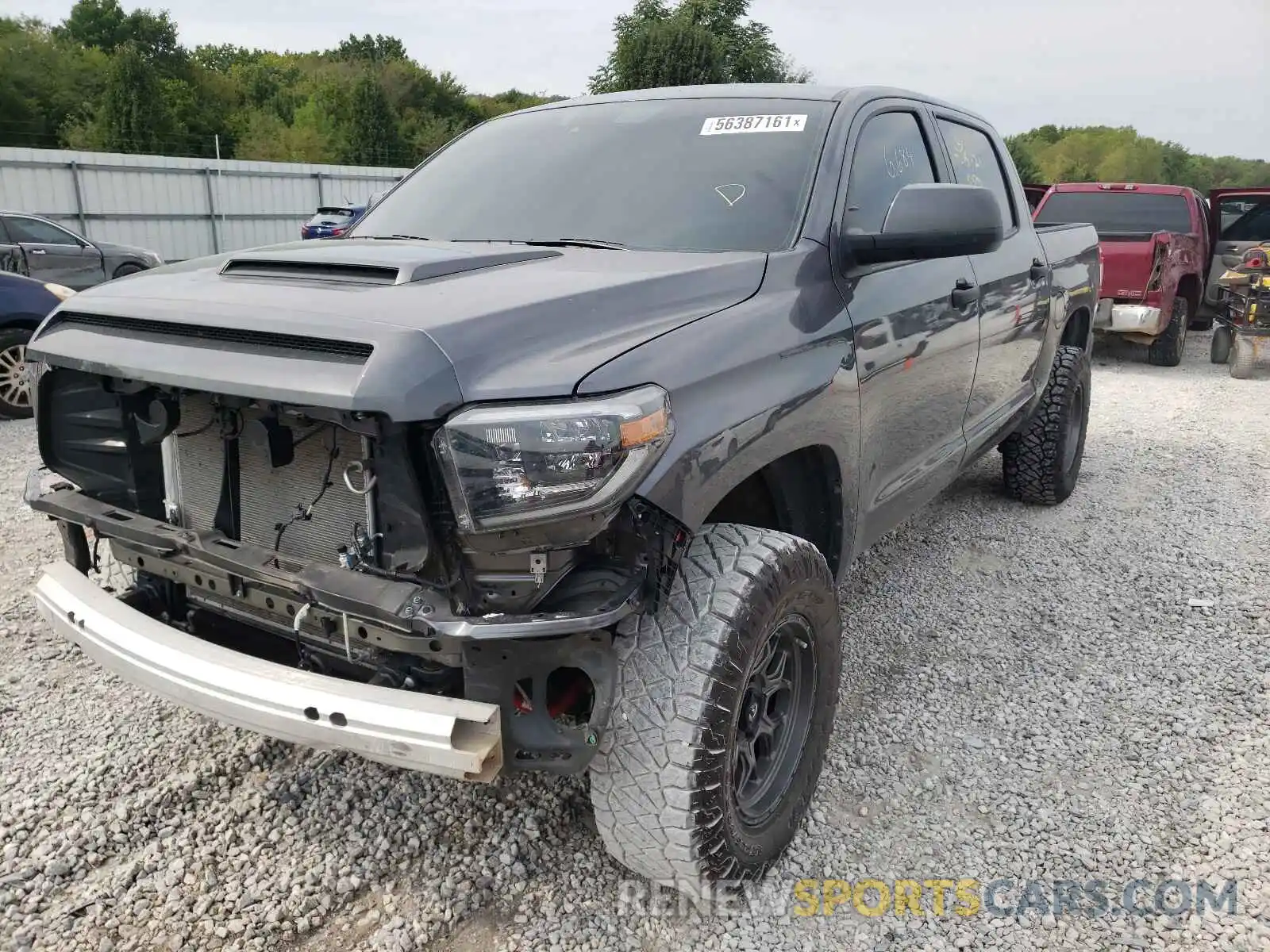 2 Photograph of a damaged car 5TFDY5F15MX990261 TOYOTA TUNDRA 2021