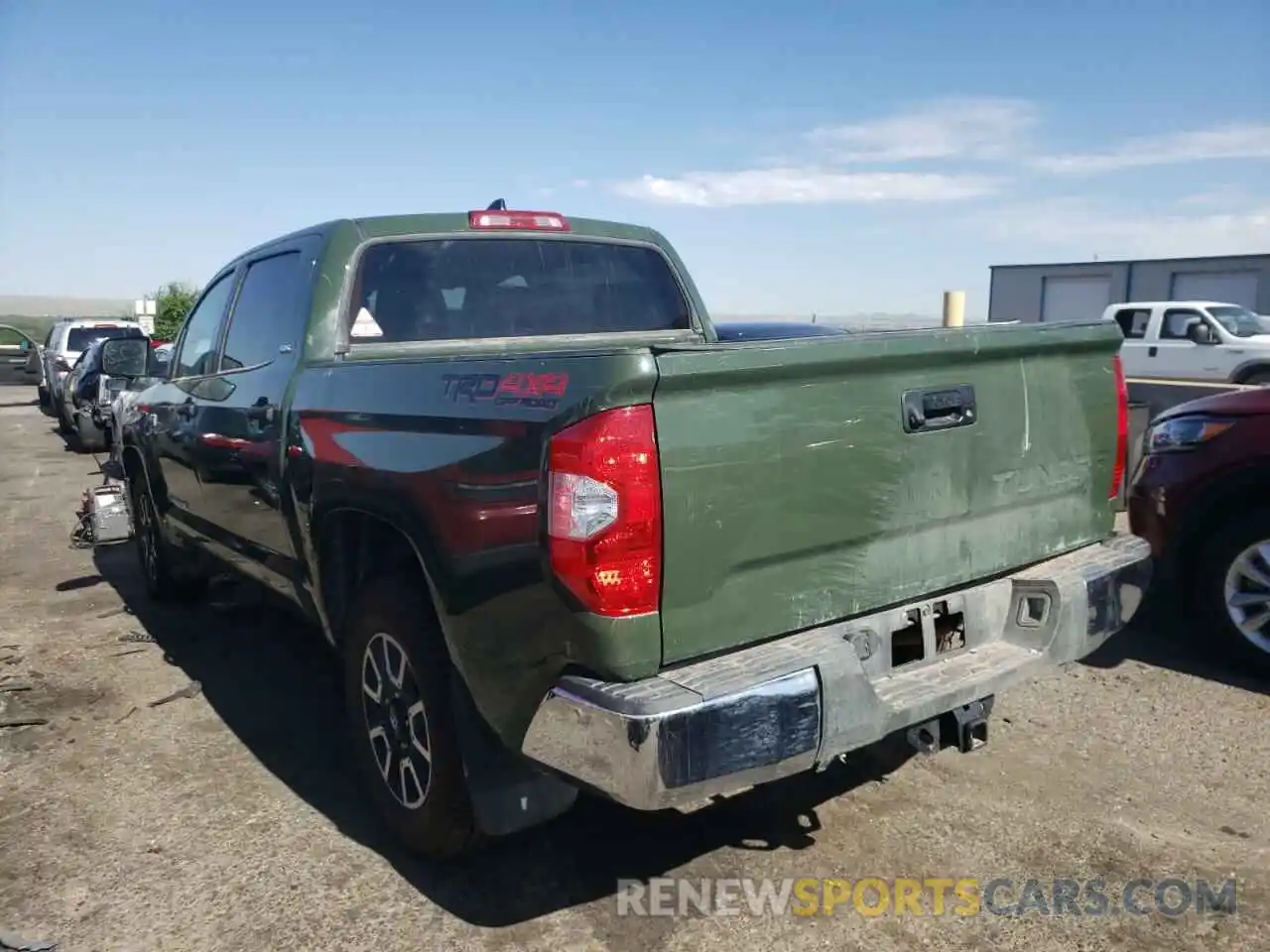 3 Photograph of a damaged car 5TFDY5F16MX033928 TOYOTA TUNDRA 2021