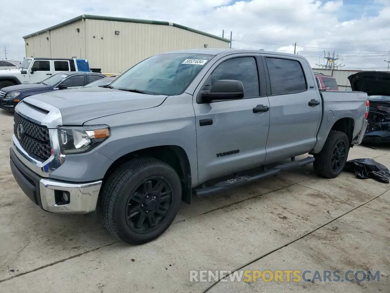 1 Photograph of a damaged car 5TFDY5F16MX042211 TOYOTA TUNDRA 2021