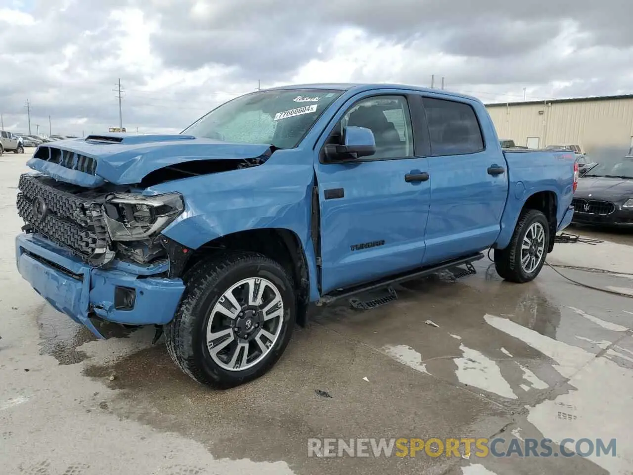 1 Photograph of a damaged car 5TFDY5F16MX985862 TOYOTA TUNDRA 2021
