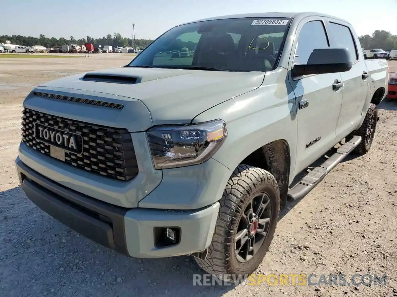 2 Photograph of a damaged car 5TFDY5F17MX005460 TOYOTA TUNDRA 2021