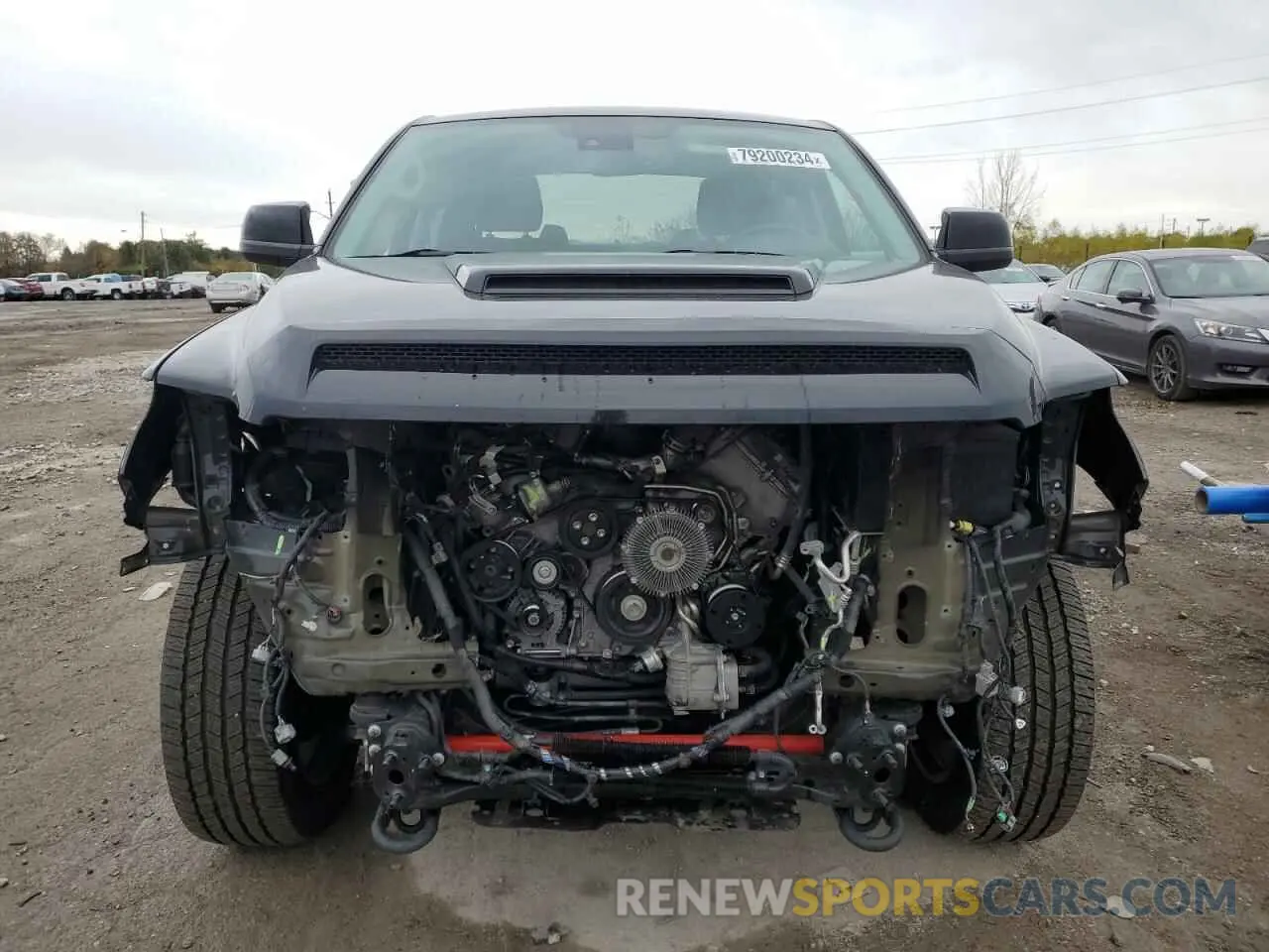 5 Photograph of a damaged car 5TFDY5F17MX007449 TOYOTA TUNDRA 2021