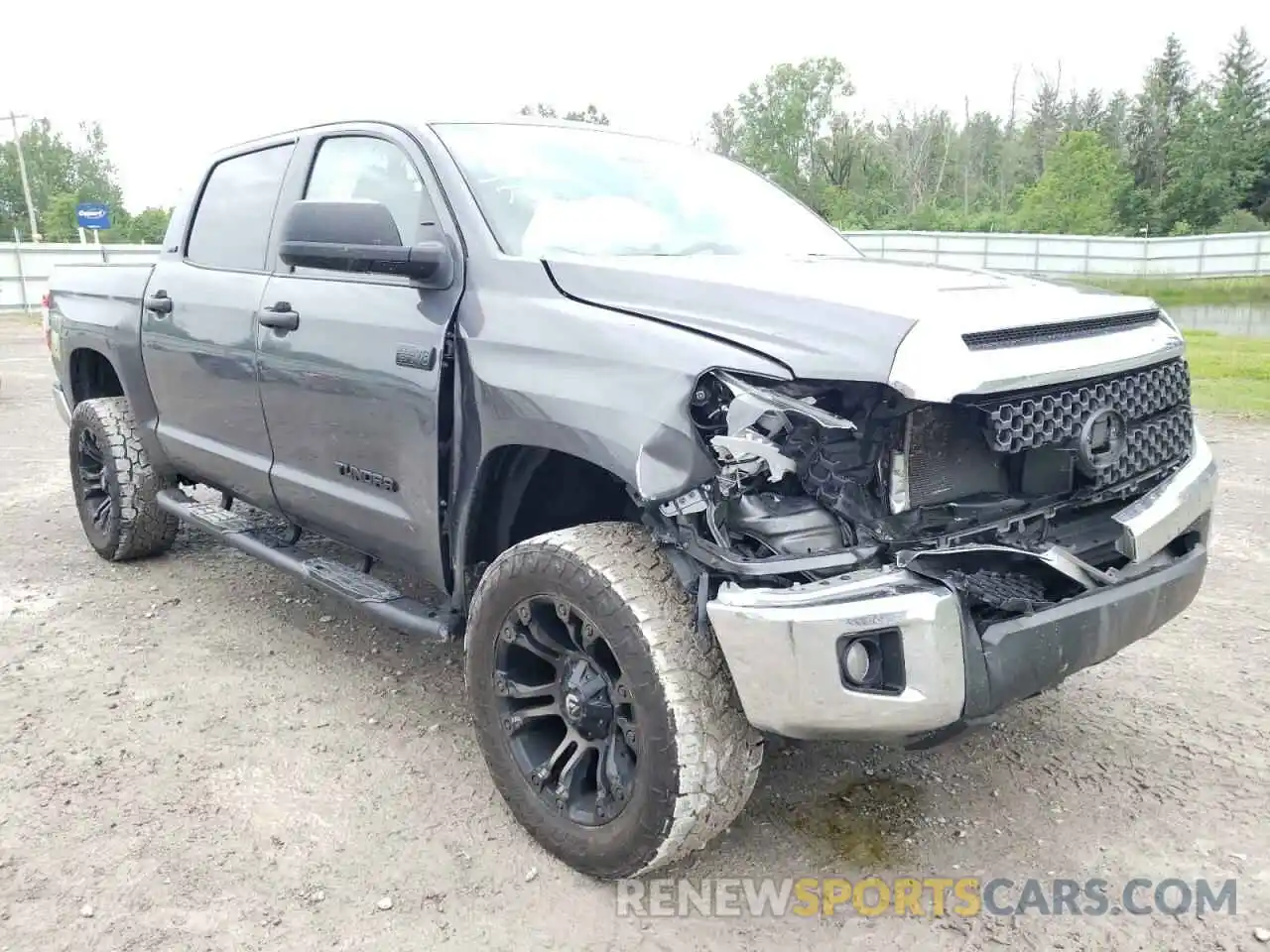 1 Photograph of a damaged car 5TFDY5F17MX042508 TOYOTA TUNDRA 2021