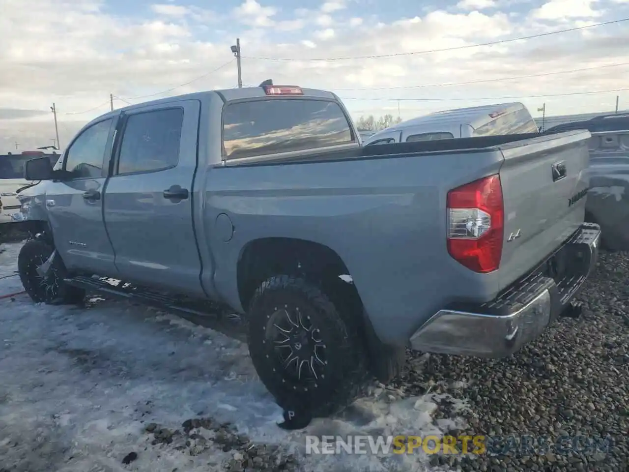 2 Photograph of a damaged car 5TFDY5F17MX045571 TOYOTA TUNDRA 2021