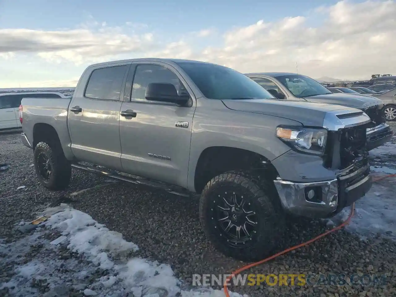 4 Photograph of a damaged car 5TFDY5F17MX045571 TOYOTA TUNDRA 2021