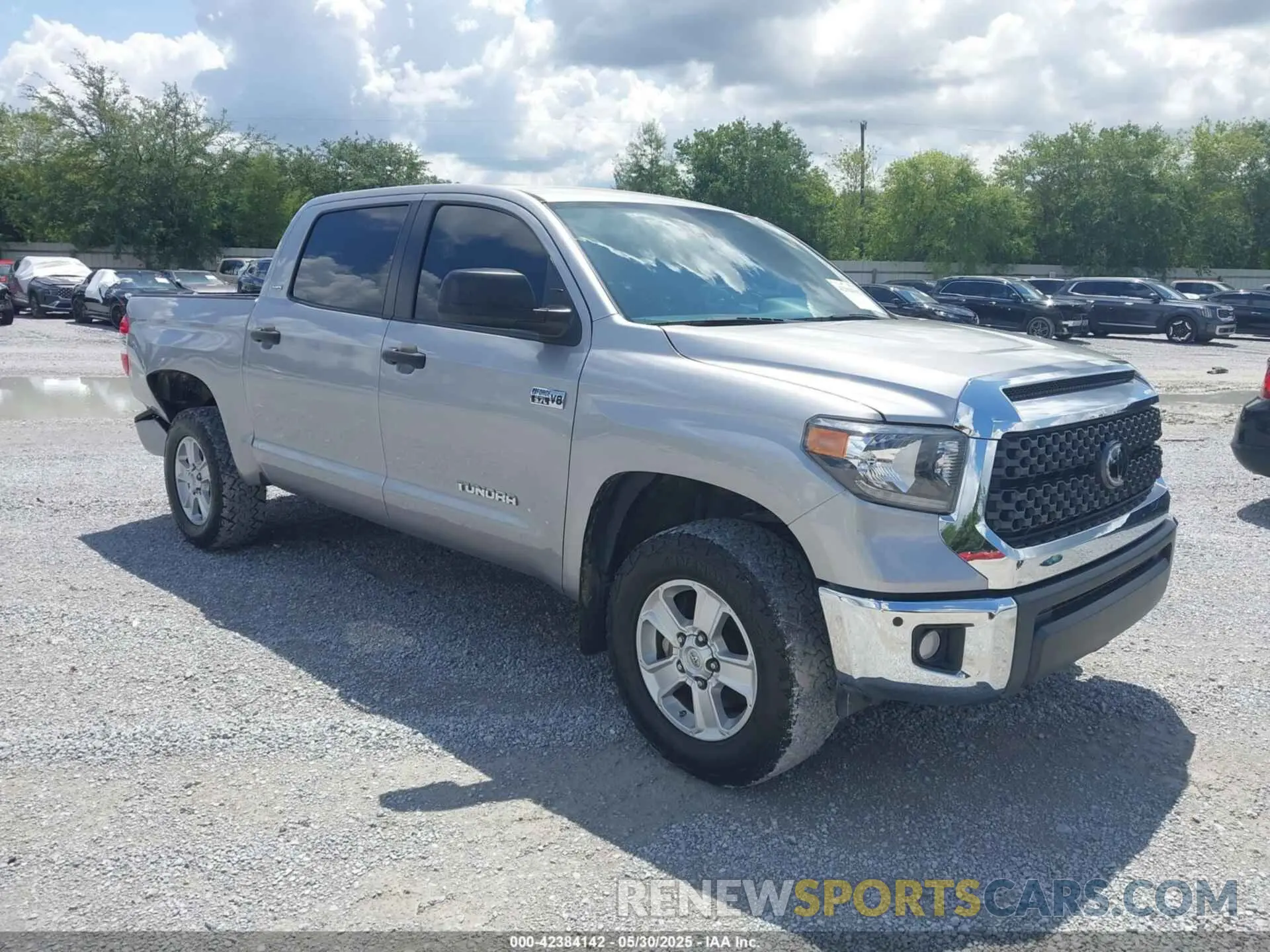 1 Photograph of a damaged car 5TFDY5F17MX047532 TOYOTA TUNDRA 2021