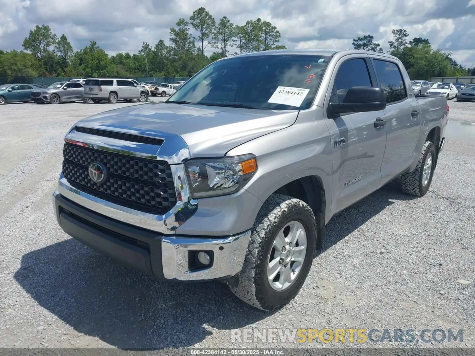 2 Photograph of a damaged car 5TFDY5F17MX047532 TOYOTA TUNDRA 2021