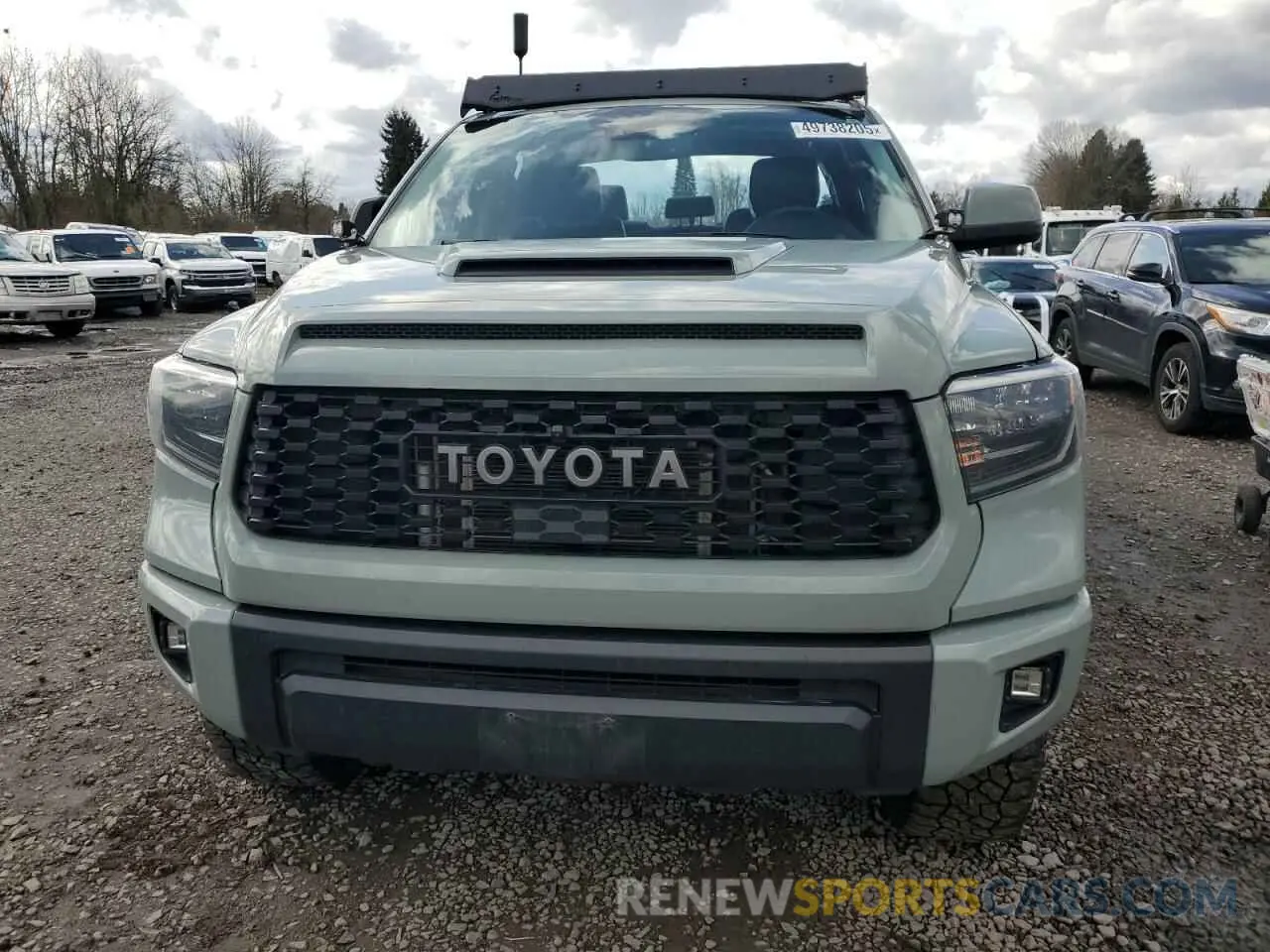 5 Photograph of a damaged car 5TFDY5F17MX978306 TOYOTA TUNDRA 2021