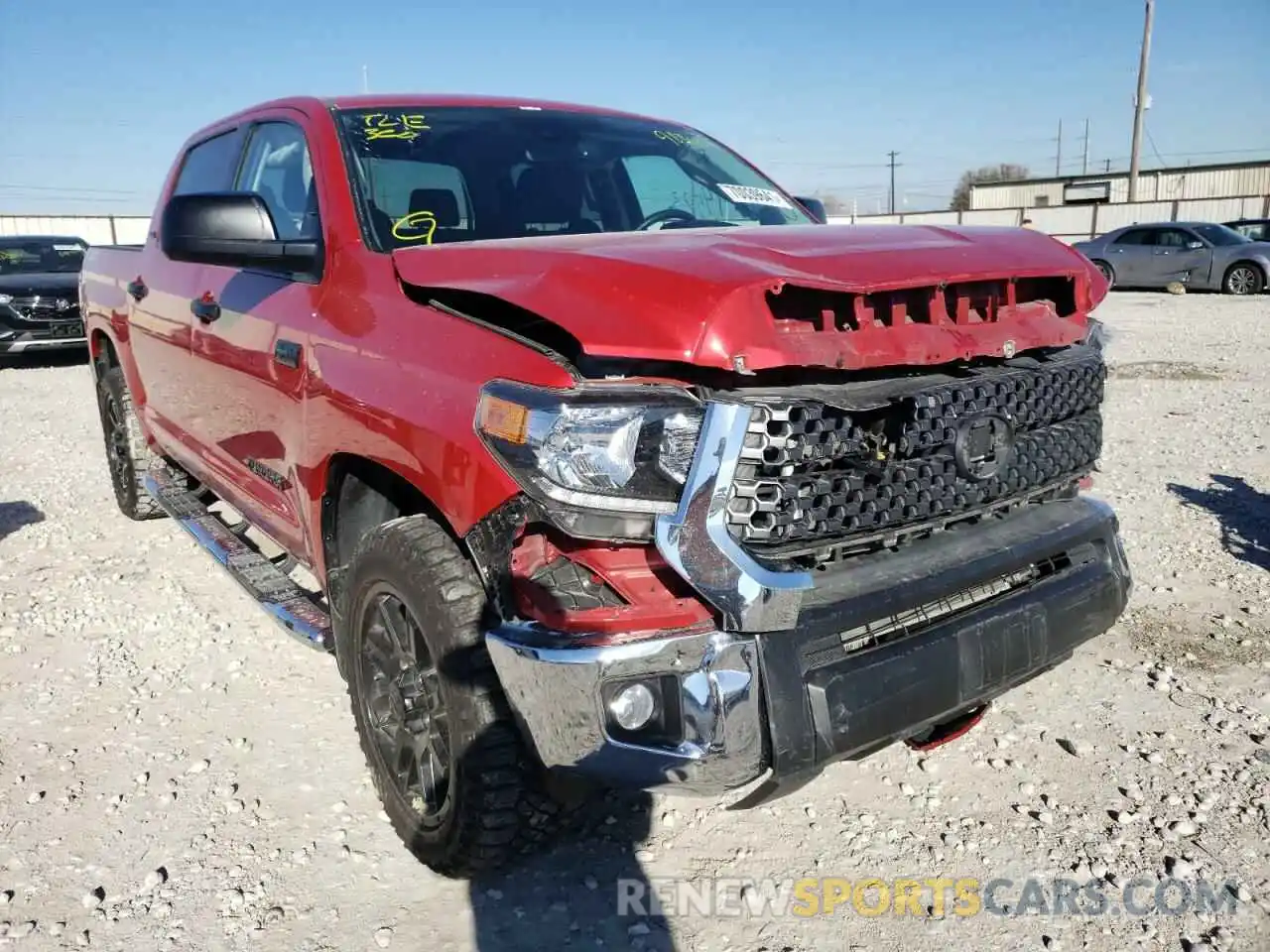 1 Photograph of a damaged car 5TFDY5F17MX985658 TOYOTA TUNDRA 2021