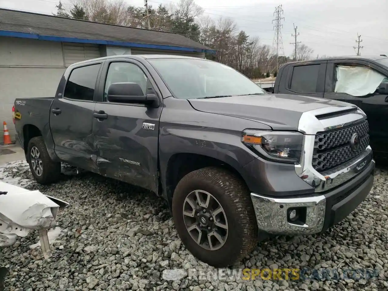 9 Photograph of a damaged car 5TFDY5F17MX986227 TOYOTA TUNDRA 2021