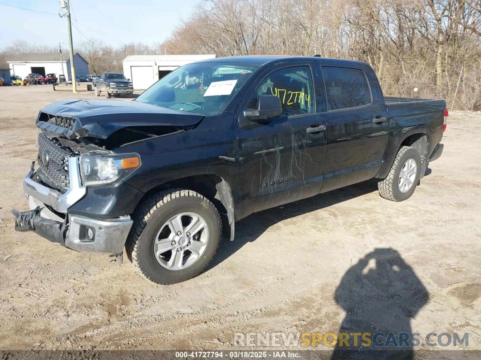 2 Photograph of a damaged car 5TFDY5F18MX005094 TOYOTA TUNDRA 2021