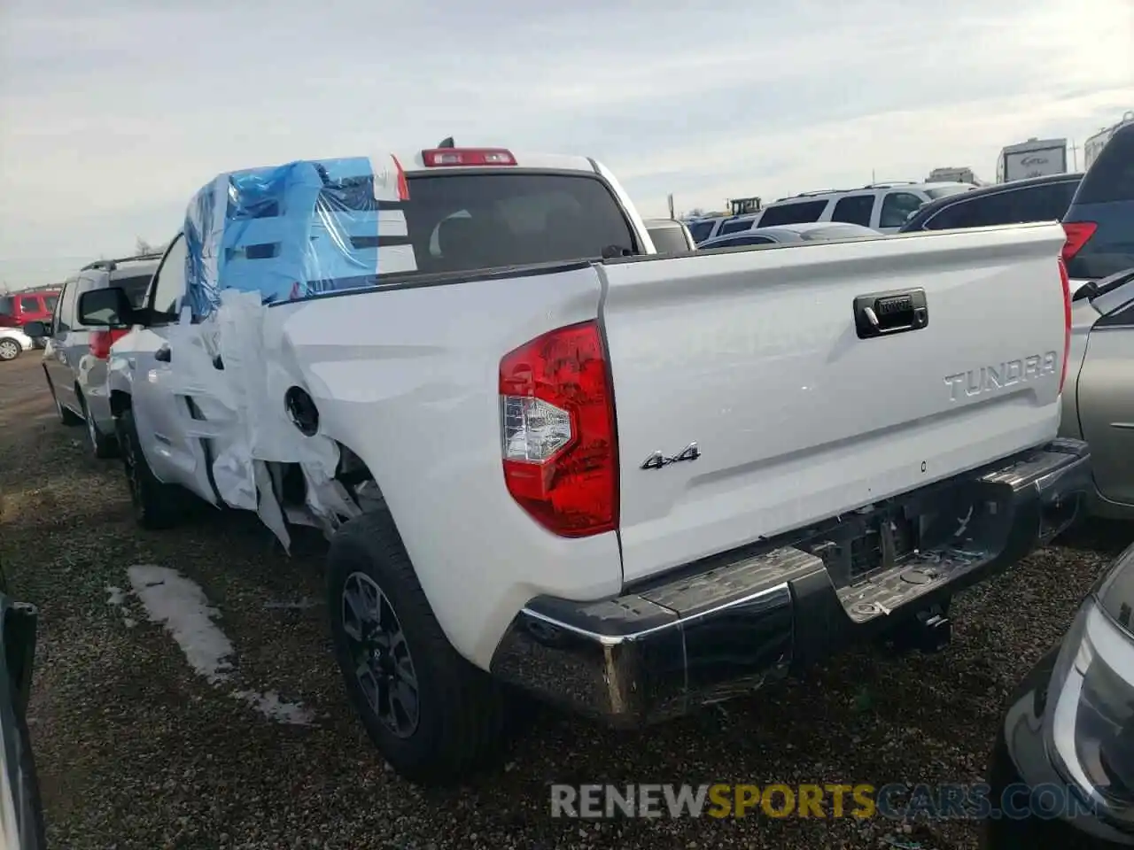 3 Photograph of a damaged car 5TFDY5F18MX975849 TOYOTA TUNDRA 2021