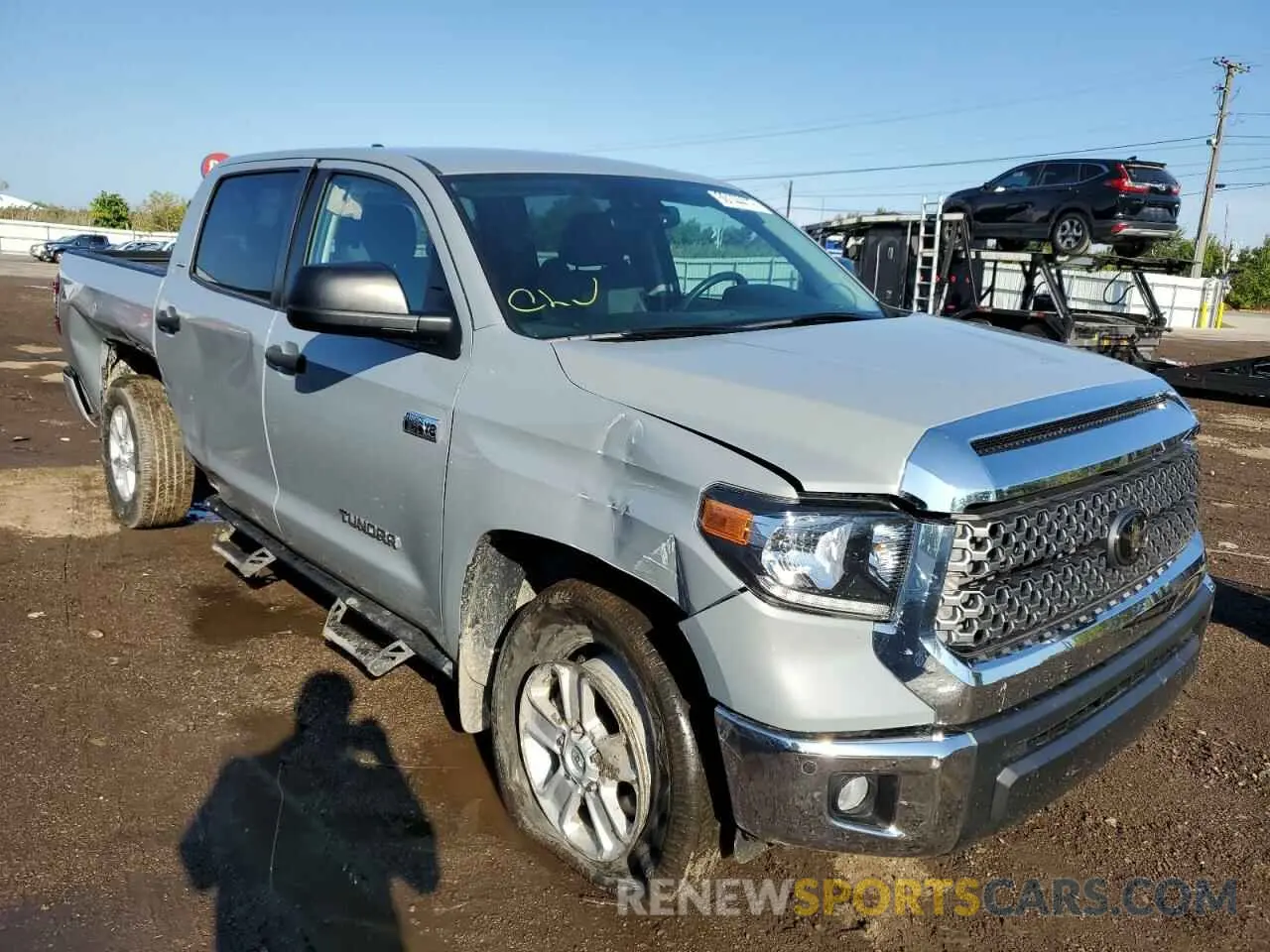 1 Photograph of a damaged car 5TFDY5F18MX978346 TOYOTA TUNDRA 2021