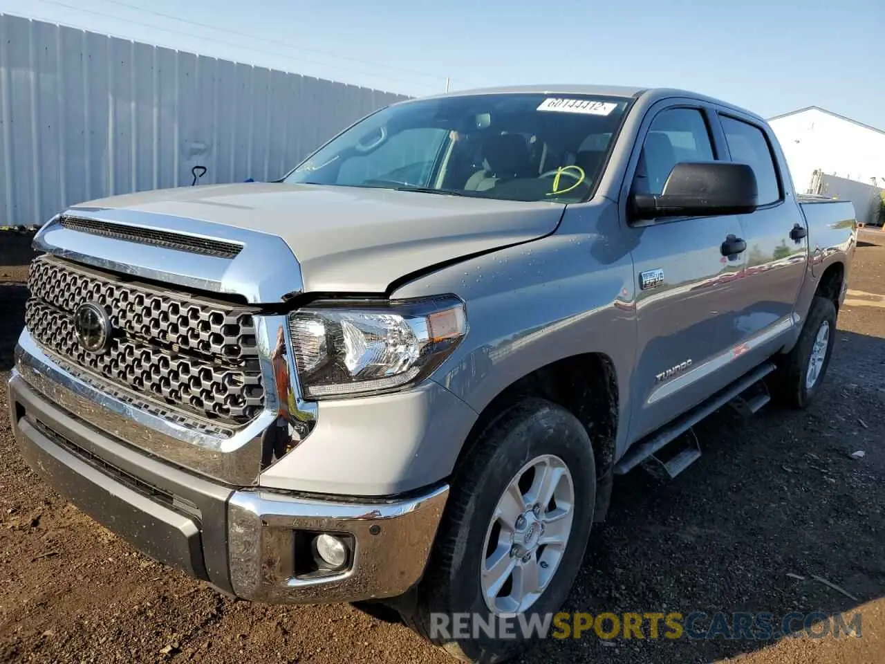 2 Photograph of a damaged car 5TFDY5F18MX978346 TOYOTA TUNDRA 2021