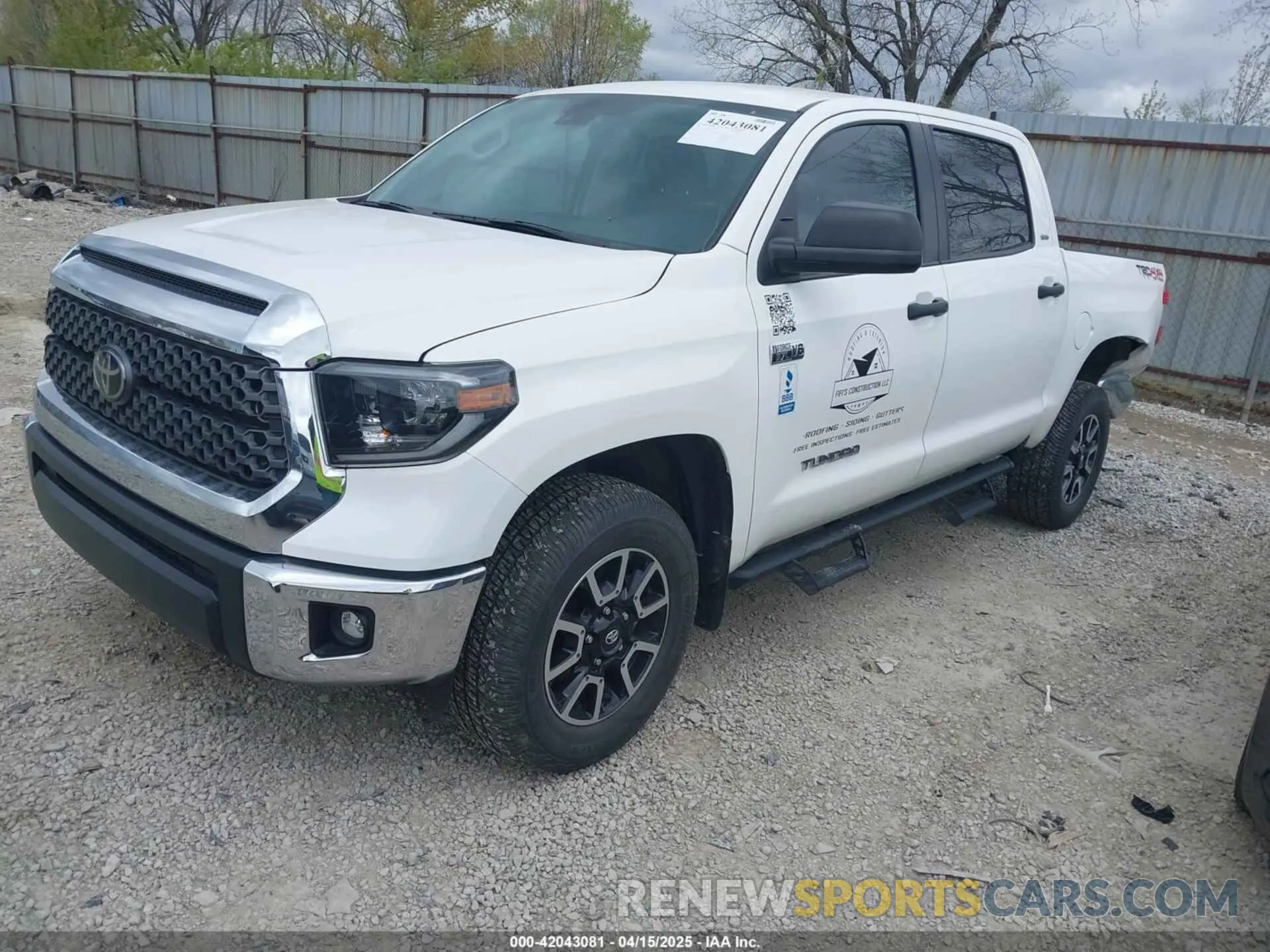 2 Photograph of a damaged car 5TFDY5F19MX037861 TOYOTA TUNDRA 2021