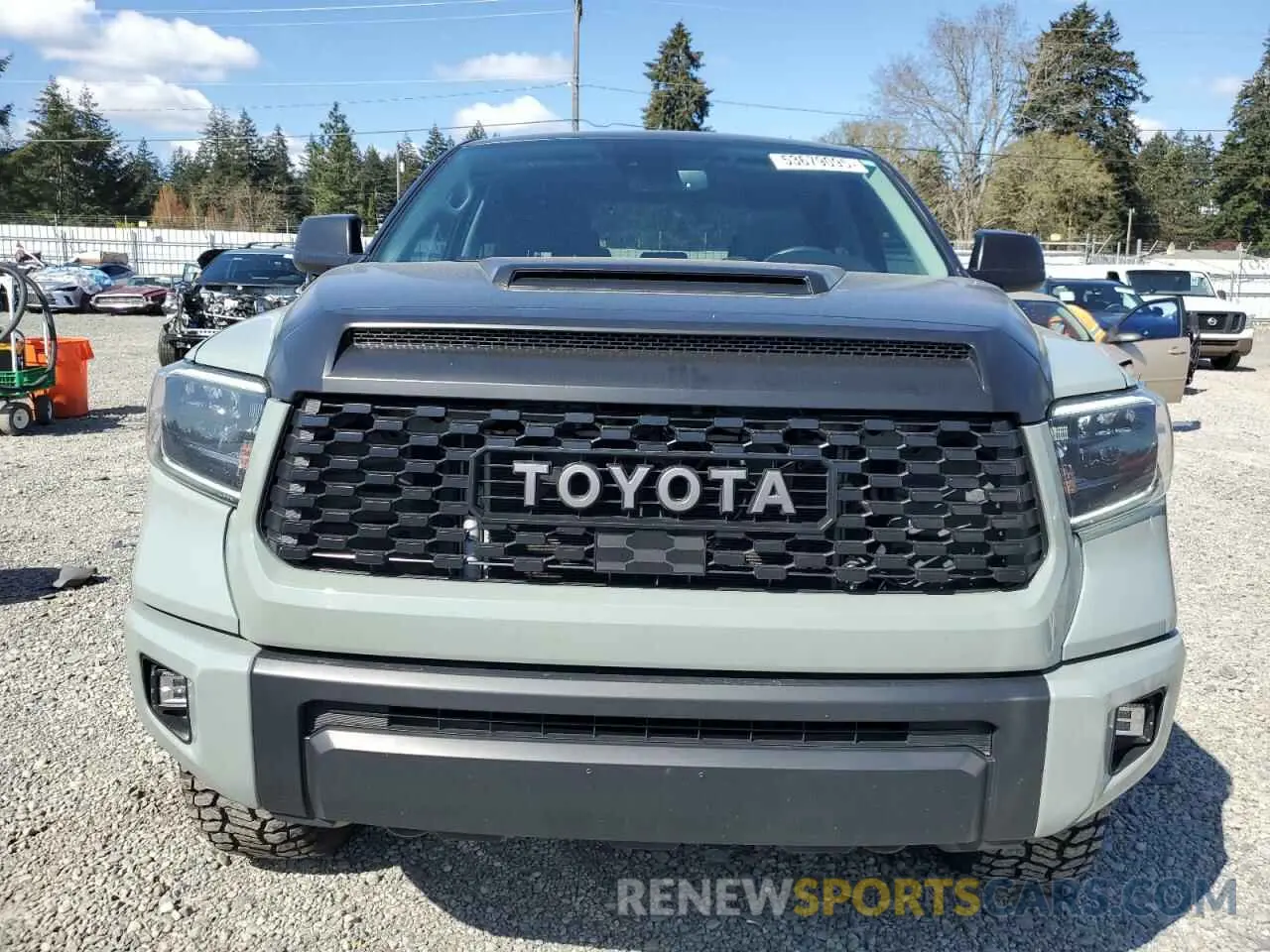 5 Photograph of a damaged car 5TFDY5F19MX963094 TOYOTA TUNDRA 2021