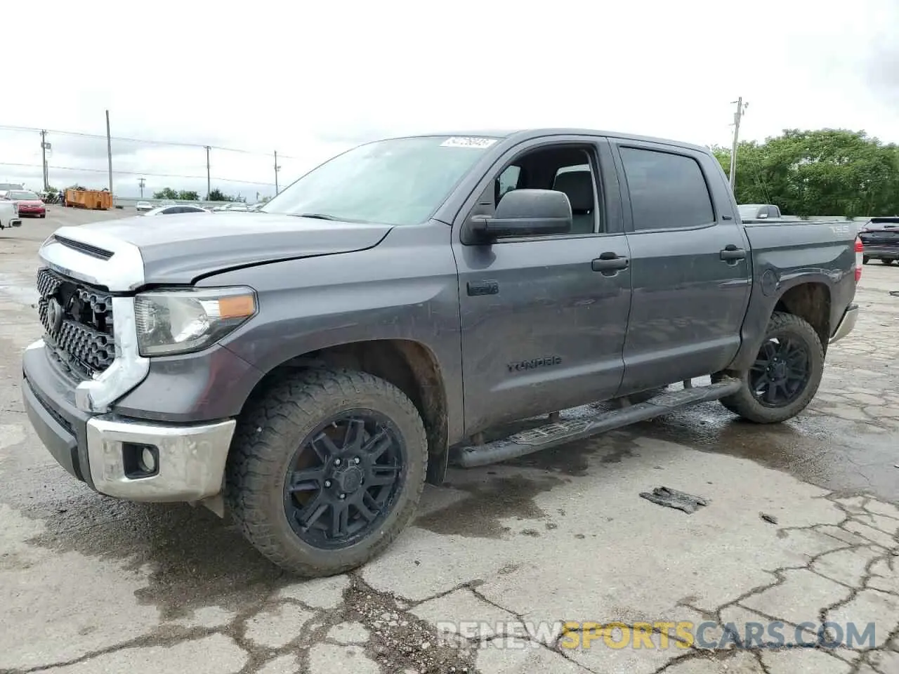 1 Photograph of a damaged car 5TFDY5F19MX968506 TOYOTA TUNDRA 2021