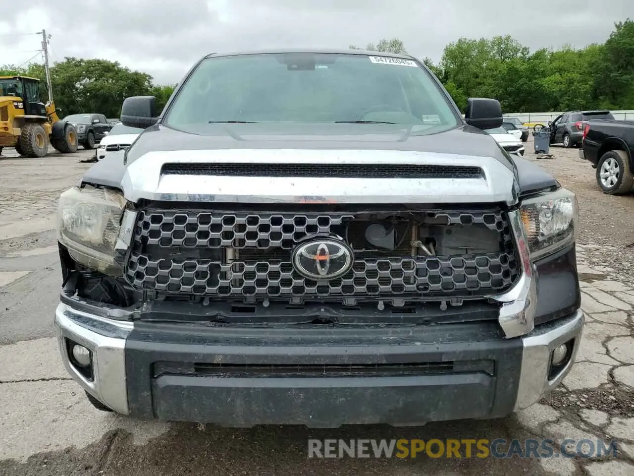 5 Photograph of a damaged car 5TFDY5F19MX968506 TOYOTA TUNDRA 2021