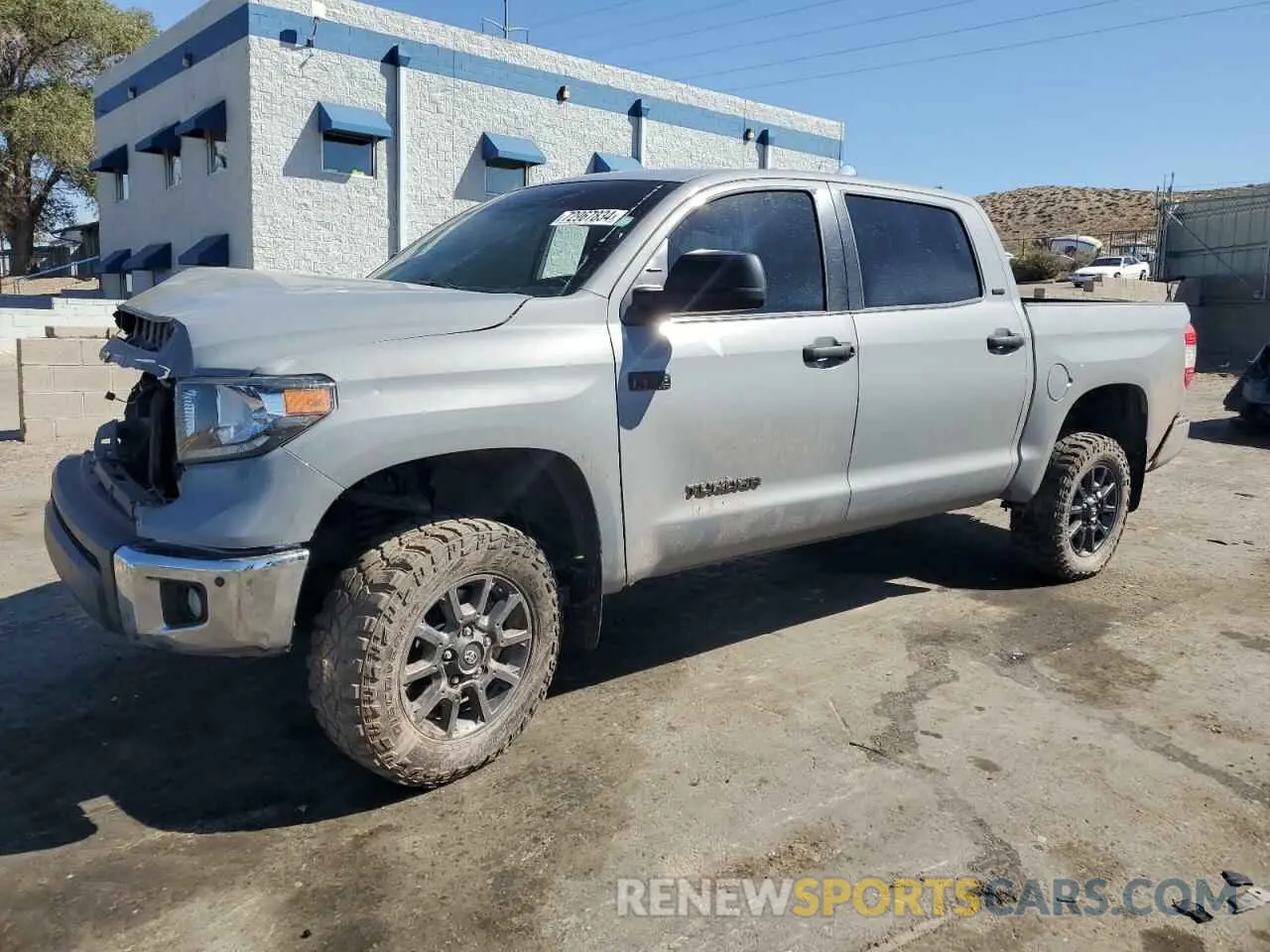 1 Photograph of a damaged car 5TFDY5F19MX977626 TOYOTA TUNDRA 2021
