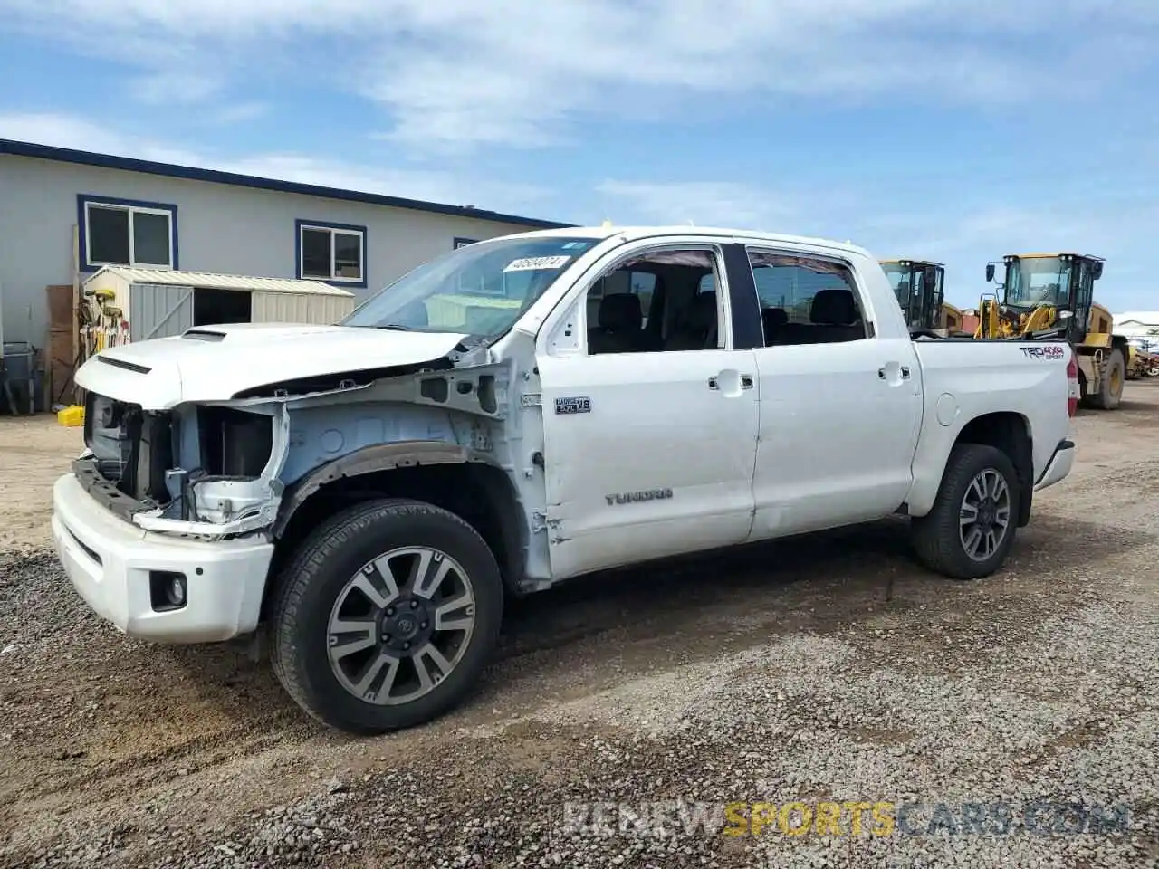 1 Photograph of a damaged car 5TFDY5F19MX987461 TOYOTA TUNDRA 2021