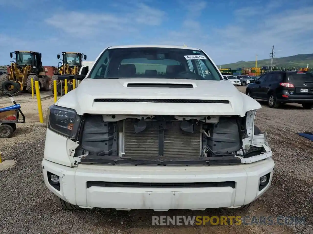 5 Photograph of a damaged car 5TFDY5F19MX987461 TOYOTA TUNDRA 2021