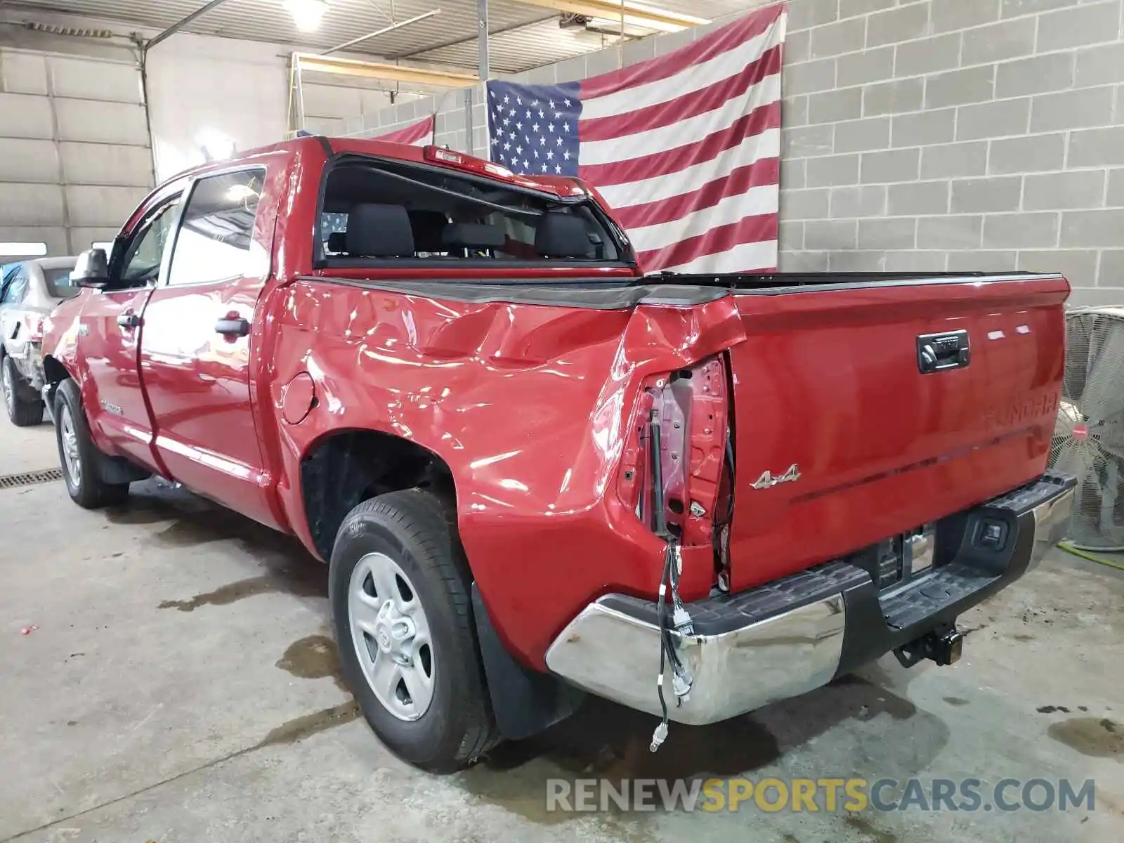 3 Photograph of a damaged car 5TFDY5F19MX987931 TOYOTA TUNDRA 2021