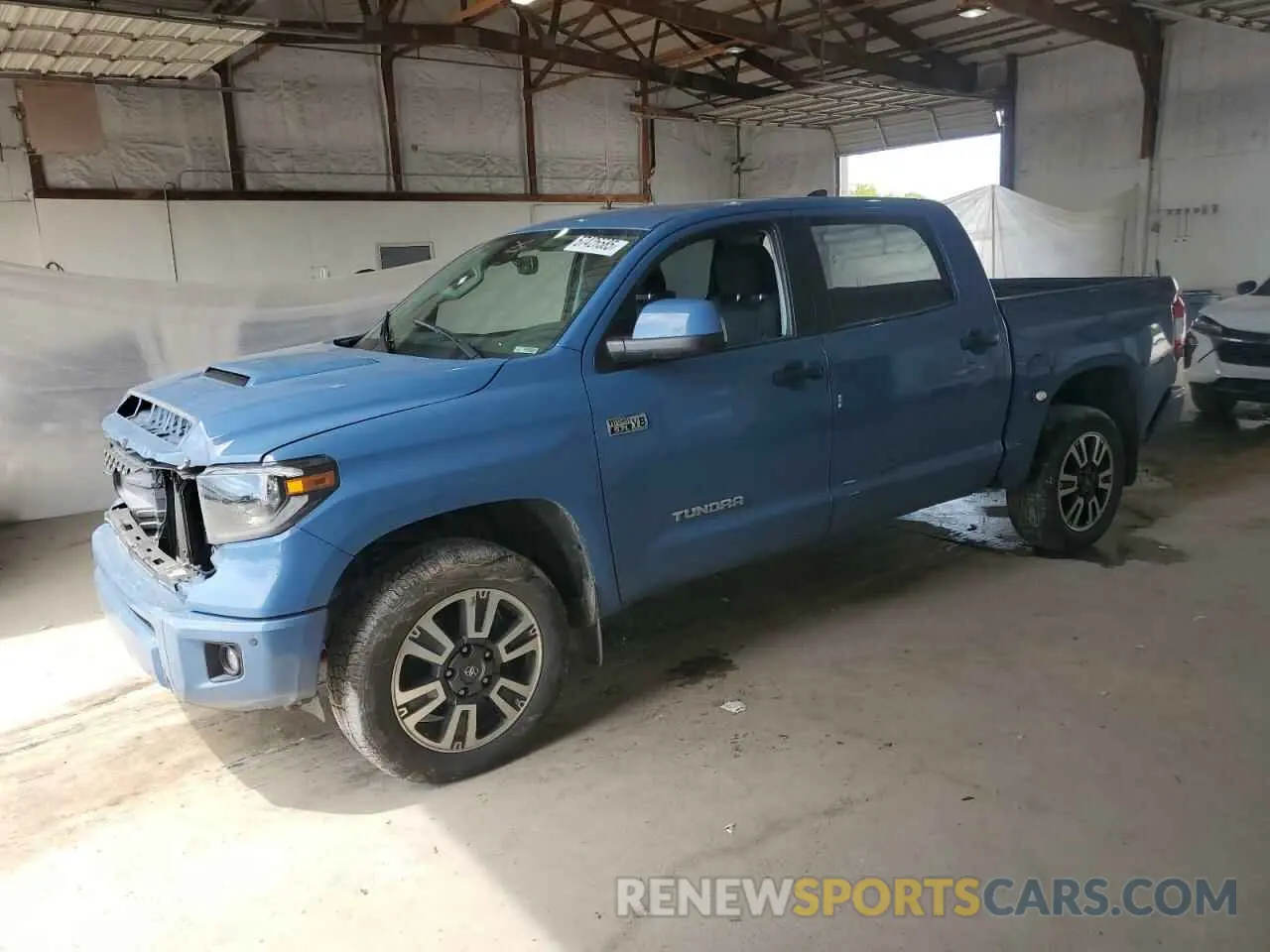1 Photograph of a damaged car 5TFDY5F1XMX014301 TOYOTA TUNDRA 2021