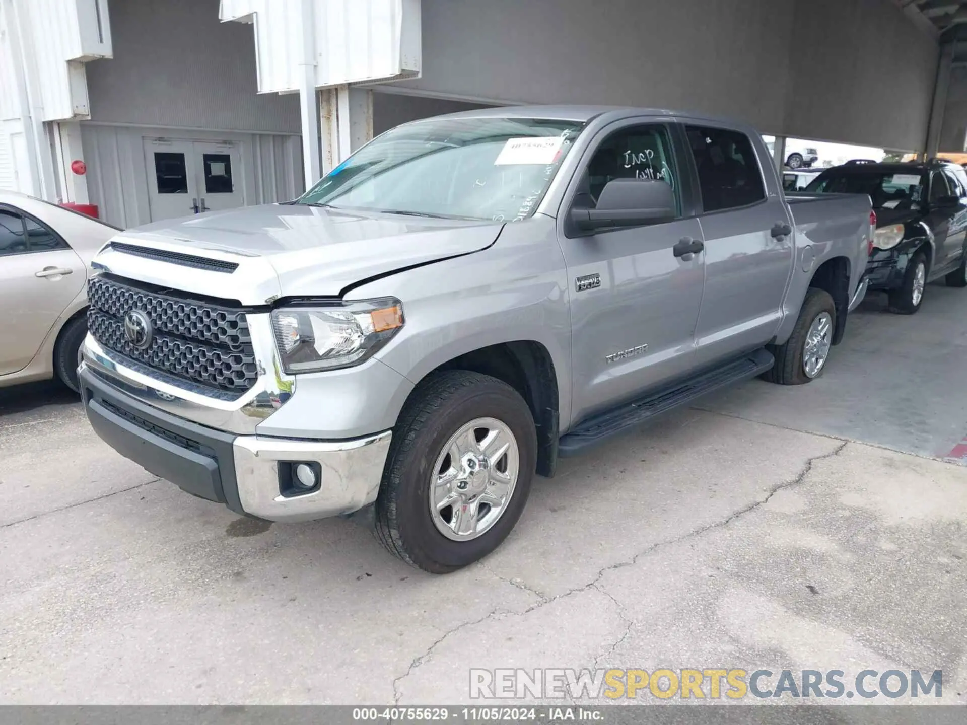 2 Photograph of a damaged car 5TFDY5F1XMX018848 TOYOTA TUNDRA 2021