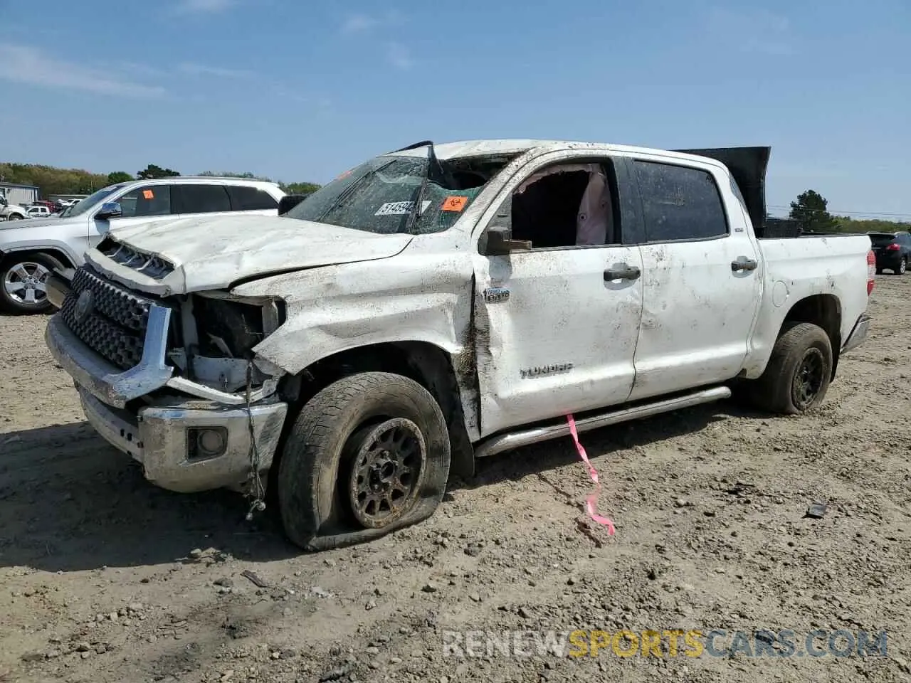 1 Photograph of a damaged car 5TFDY5F1XMX026464 TOYOTA TUNDRA 2021