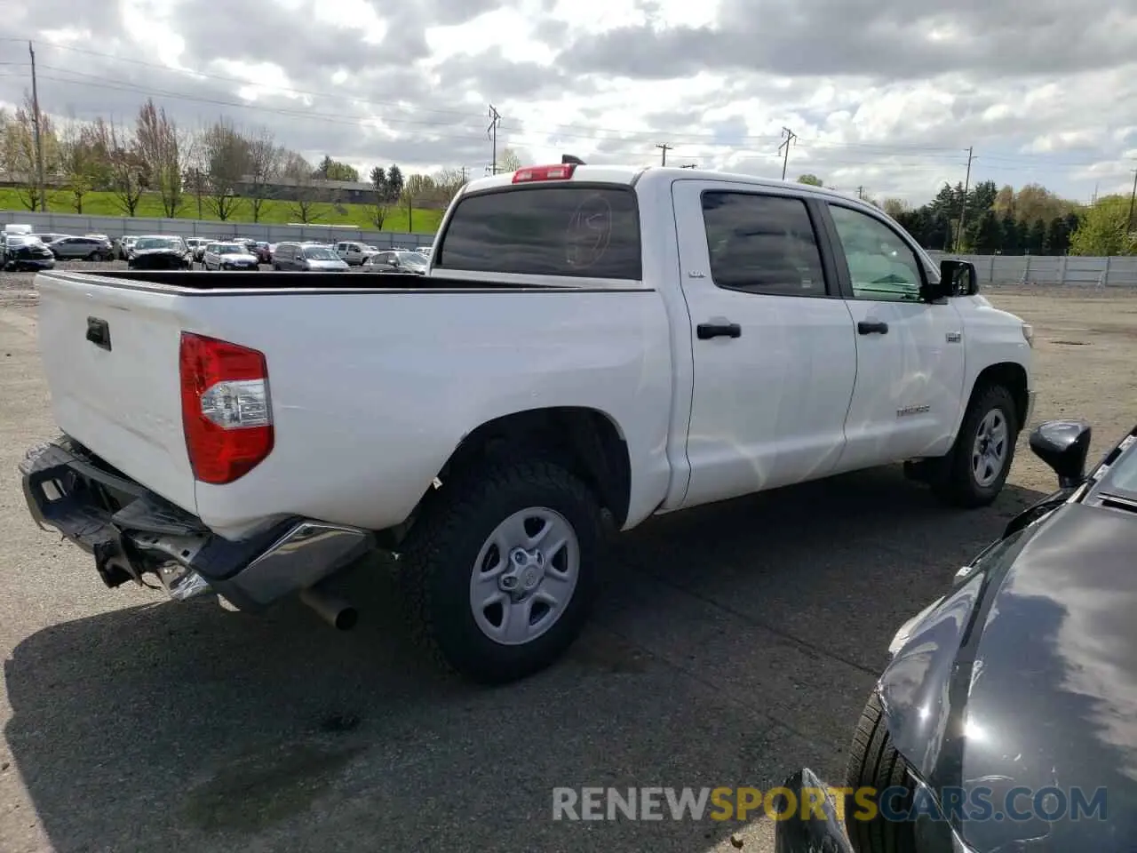 3 Photograph of a damaged car 5TFEY5F10MX292435 TOYOTA TUNDRA 2021