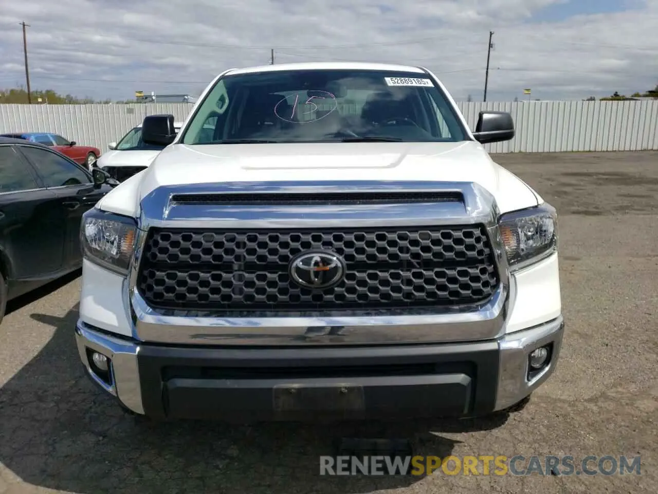 5 Photograph of a damaged car 5TFEY5F10MX292435 TOYOTA TUNDRA 2021