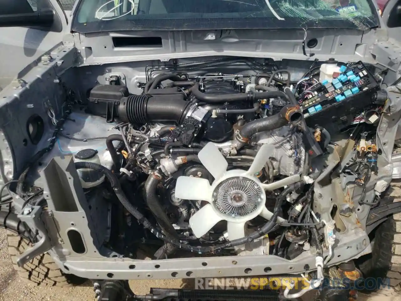 7 Photograph of a damaged car 5TFEY5F10MX299319 TOYOTA TUNDRA 2021