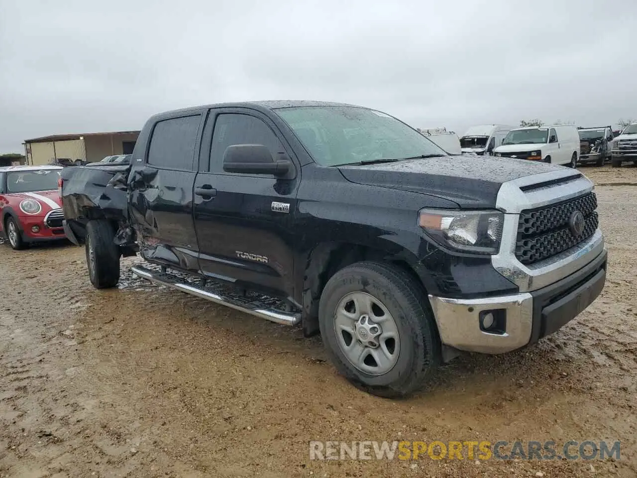 4 Photograph of a damaged car 5TFEY5F10MX300257 TOYOTA TUNDRA 2021