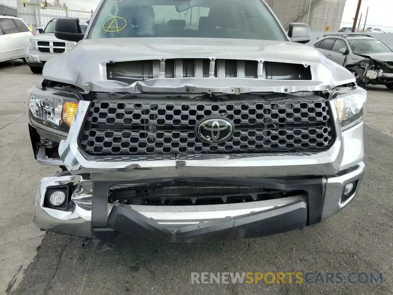 9 Photograph of a damaged car 5TFEY5F12MX279783 TOYOTA TUNDRA 2021