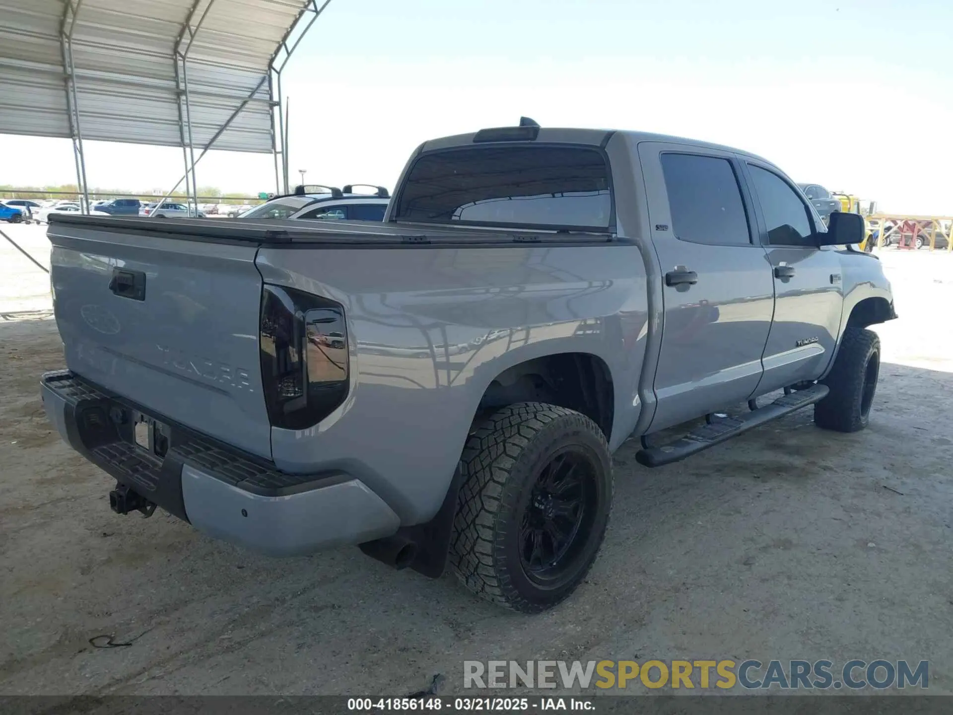4 Photograph of a damaged car 5TFEY5F12MX281484 TOYOTA TUNDRA 2021
