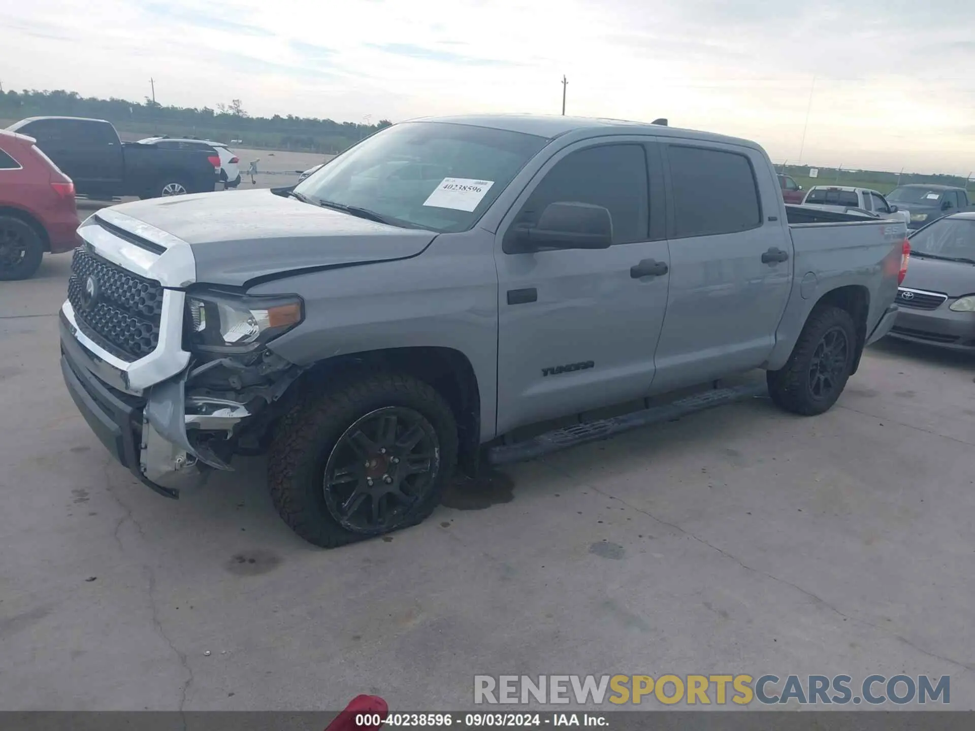 2 Photograph of a damaged car 5TFEY5F12MX282070 TOYOTA TUNDRA 2021