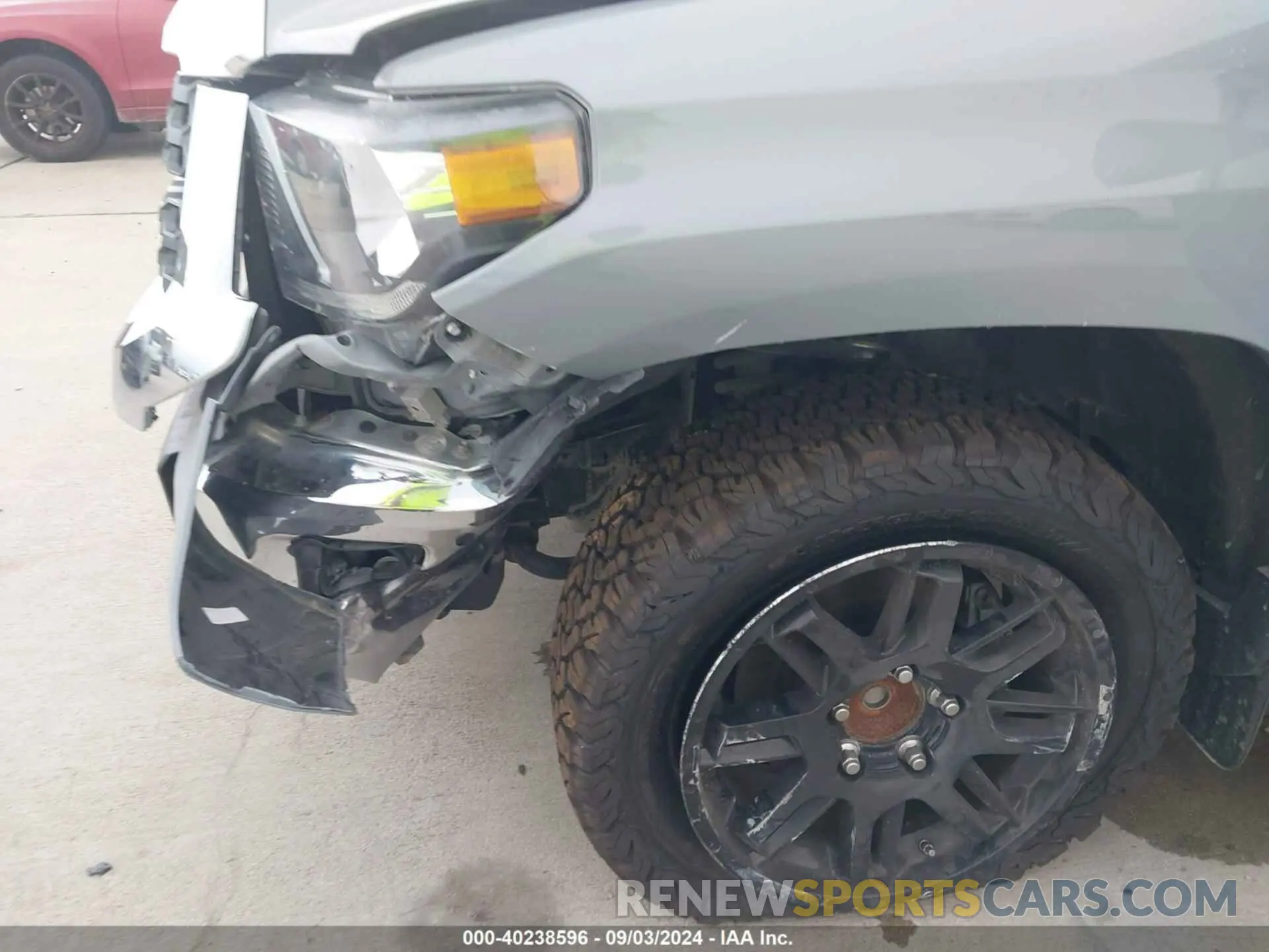 6 Photograph of a damaged car 5TFEY5F12MX282070 TOYOTA TUNDRA 2021