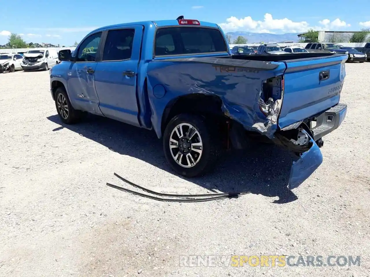 3 Photograph of a damaged car 5TFEY5F12MX289813 TOYOTA TUNDRA 2021